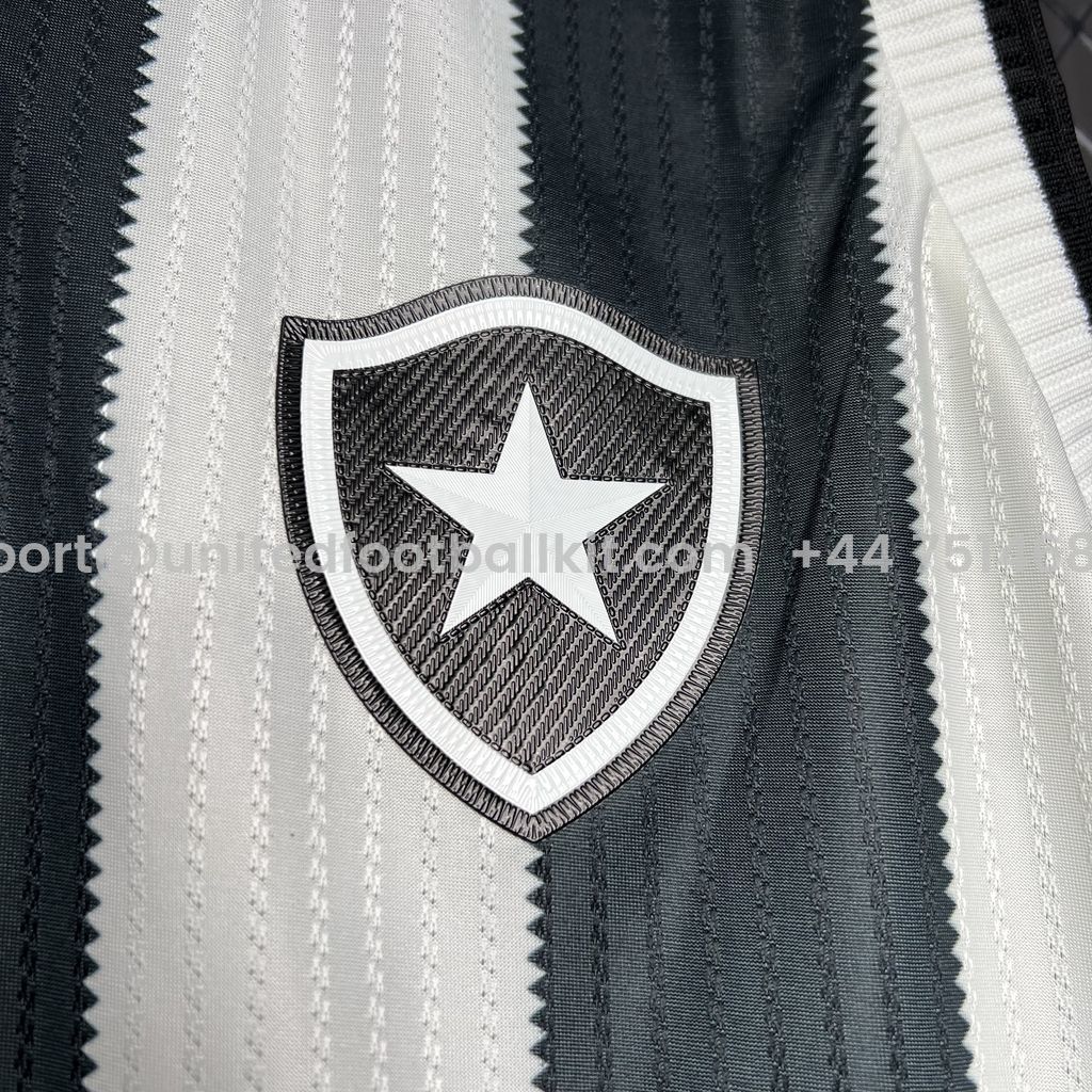 Unitedfootballkit.com | Botafogo 2024 Home Unsponsored Tank Top - Fans Version -Customize Name, Number and Patch | Worldwide Shipping