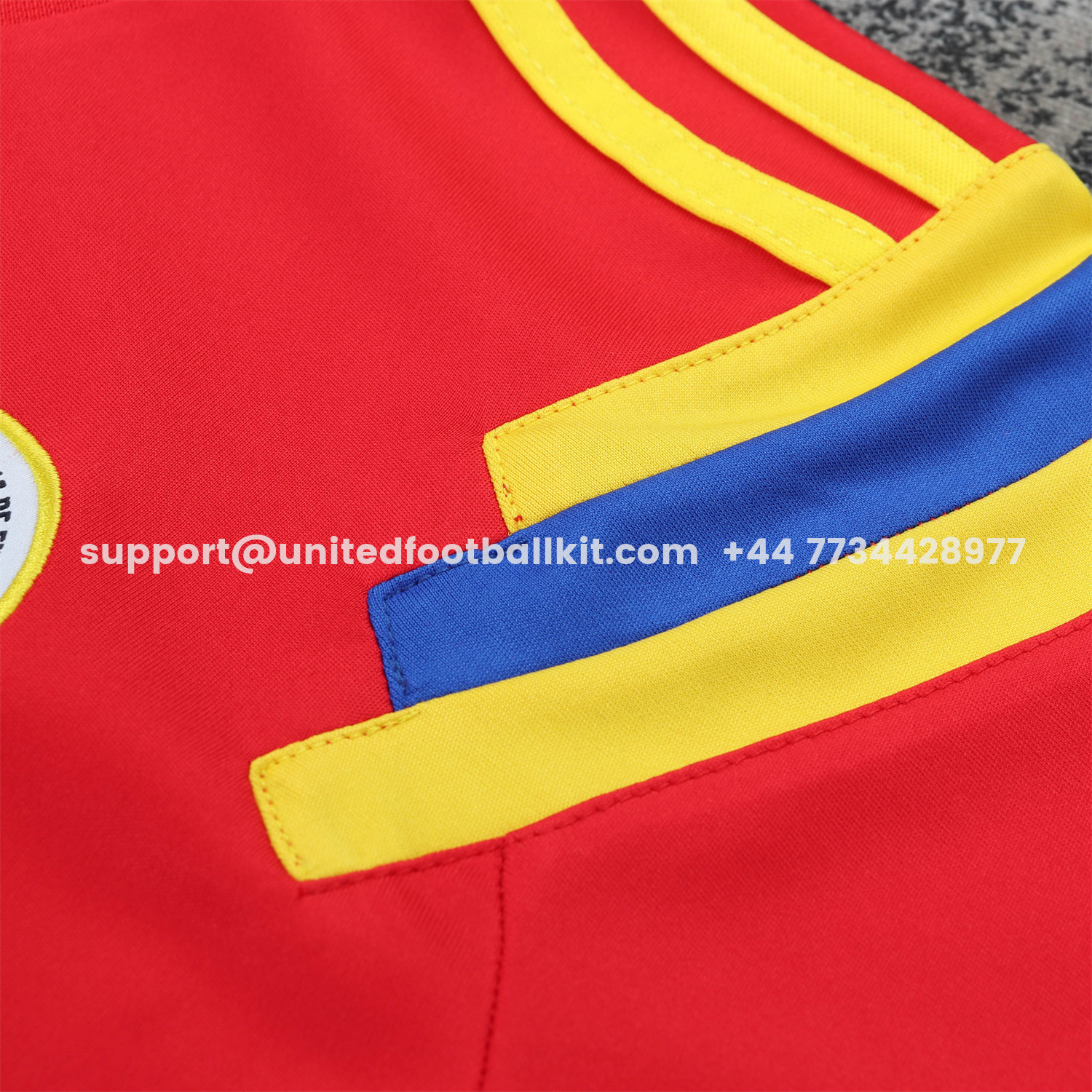 Unitedfootballkit.com | Retro Colombia 1990 Away Kids Kit -Customize Name, Number and Patch | Worldwide Shipping