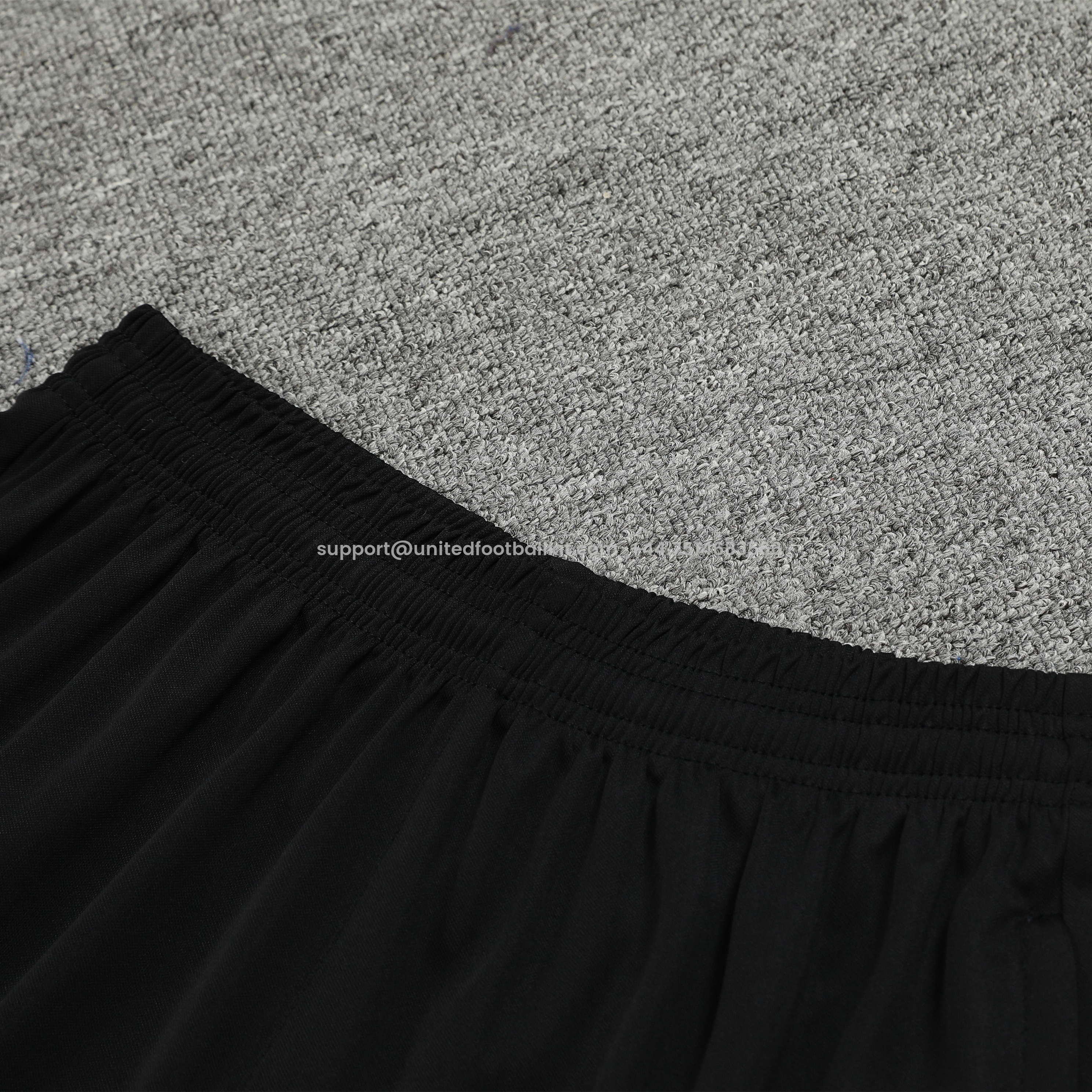 Unitedfootballkit.com | Barcelona 24-25 Short-Sleeve Training Set - Red Top & Black Shorts -Customize Name, Number and Patch | Worldwide Shipping