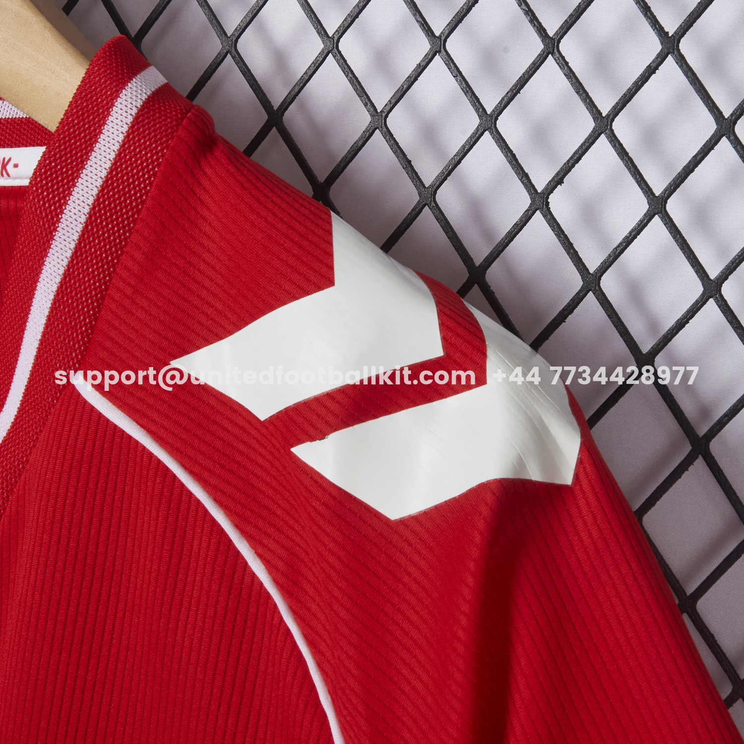 Unitedfootballkit.com | Denmark 2026 Home Jersey - Fans Version -Customize Name, Number and Patch | Worldwide Shipping