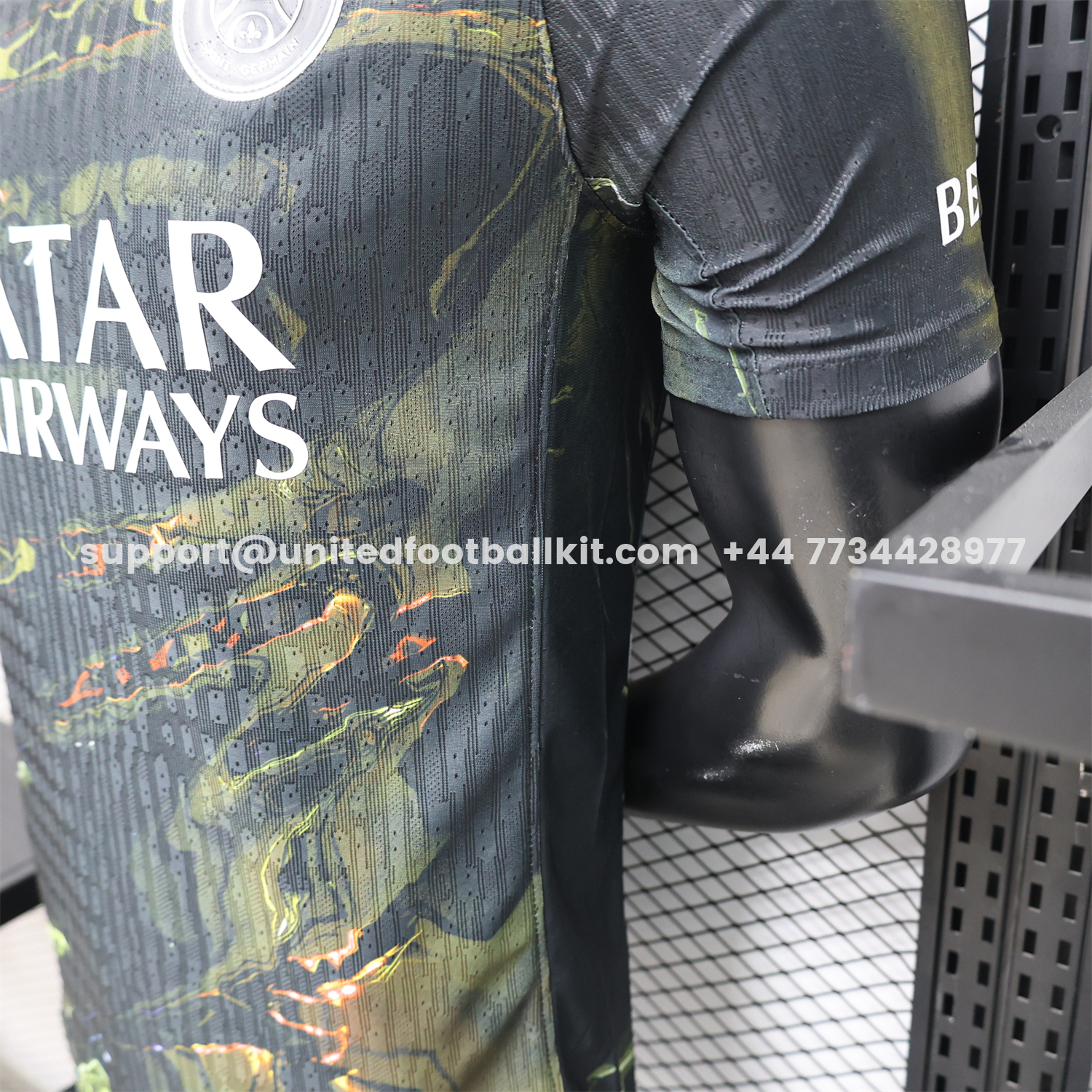 Unitedfootballkit.com | Paris Saint-Germain PSG 25-26 Night Version Fifth Jersey - Player Version -Customize Name, Number and Patch | Worldwide Shipping