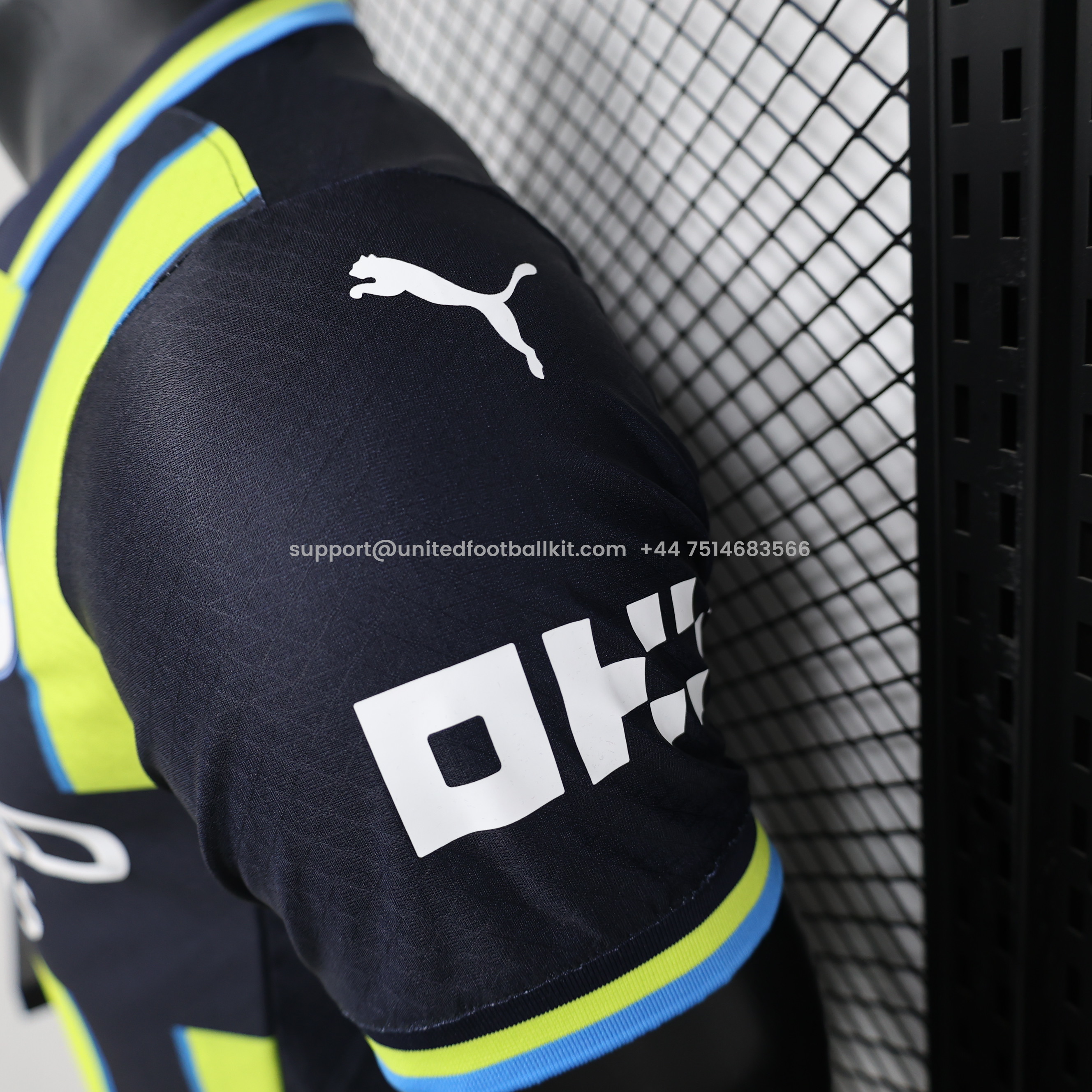 Unitedfootballkit.com | Manchester City 24-25 Away Jersey - Player Version -Customize Name, Number and Patch | Worldwide Shipping