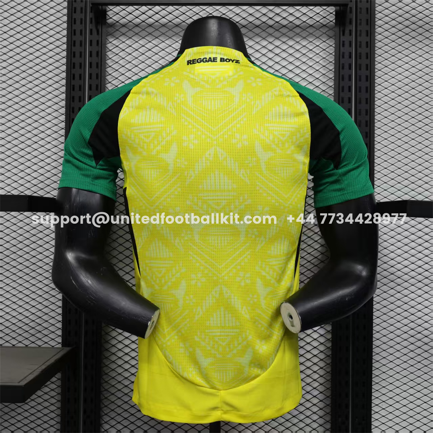 Unitedfootballkit.com | Jamaica 2025-26 Home Jersey - Player Version -Customize Name, Number and Patch | Worldwide Shipping