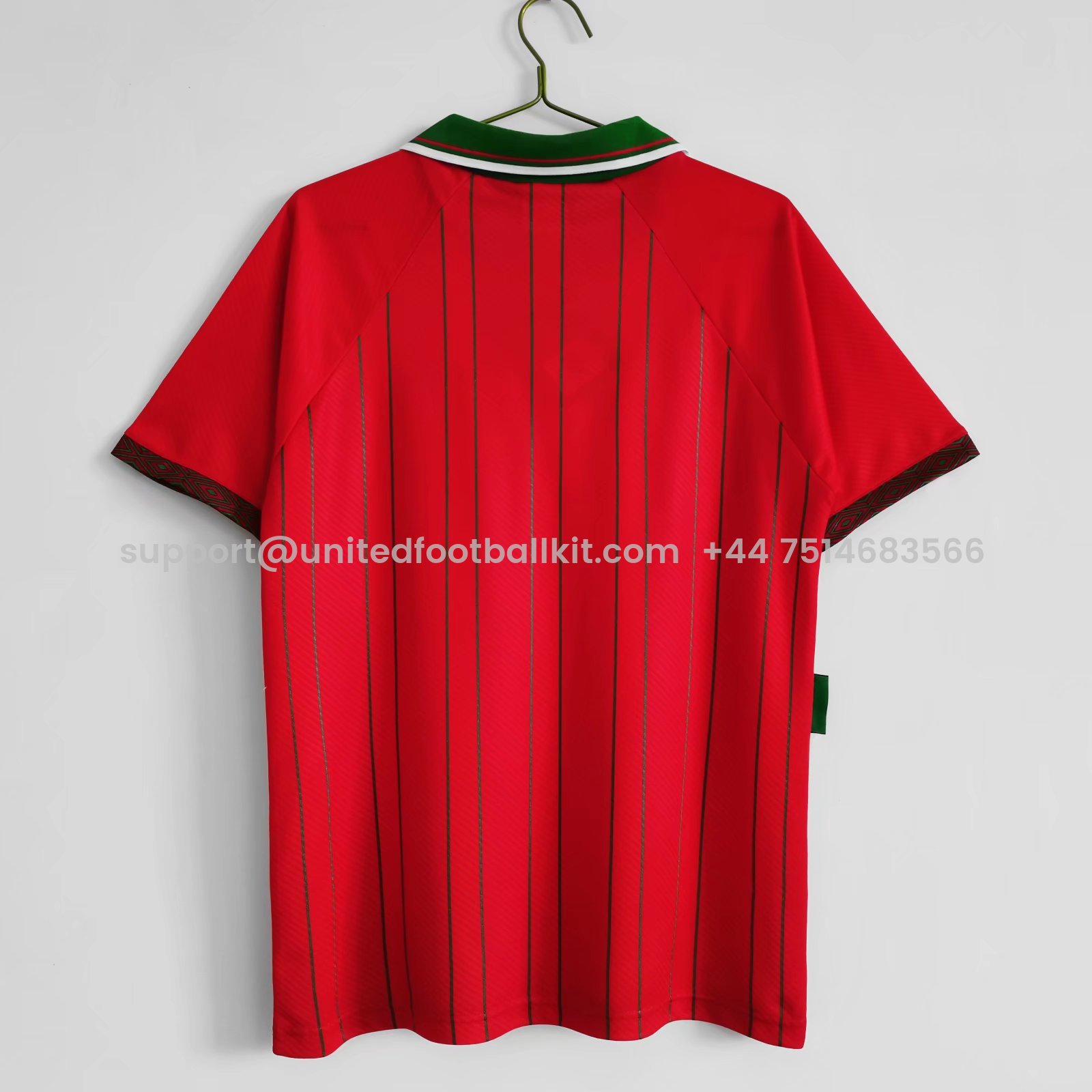 Unitedfootballkit.com | Retro Wales 1994 Home Stadium Jersey -Customize Name, Number and Patch | Worldwide Shipping