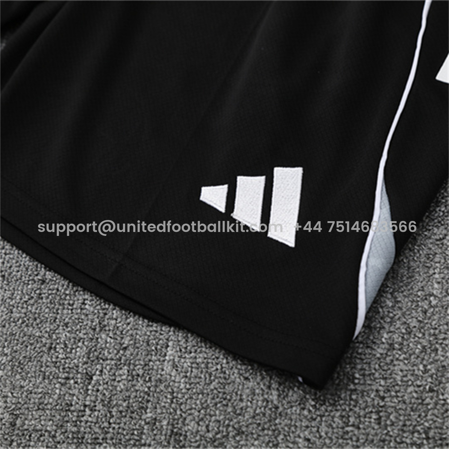 Unitedfootballkit.com | INT M.A.M 25-26 Short-Sleeve Training Set - Black Top and Shorts -Customize Name, Number and Patch | Worldwide Shipping