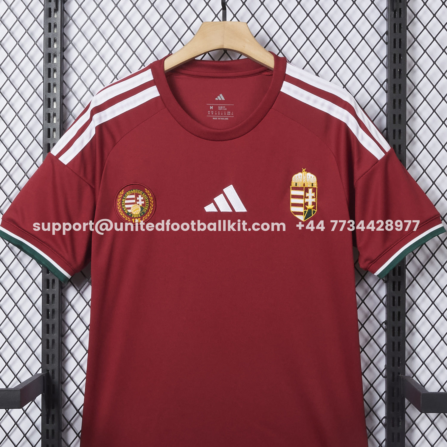 Unitedfootballkit.com | Hungary 2026 Home Jersey - Fans Version -Customize Name, Number and Patch | Worldwide Shipping