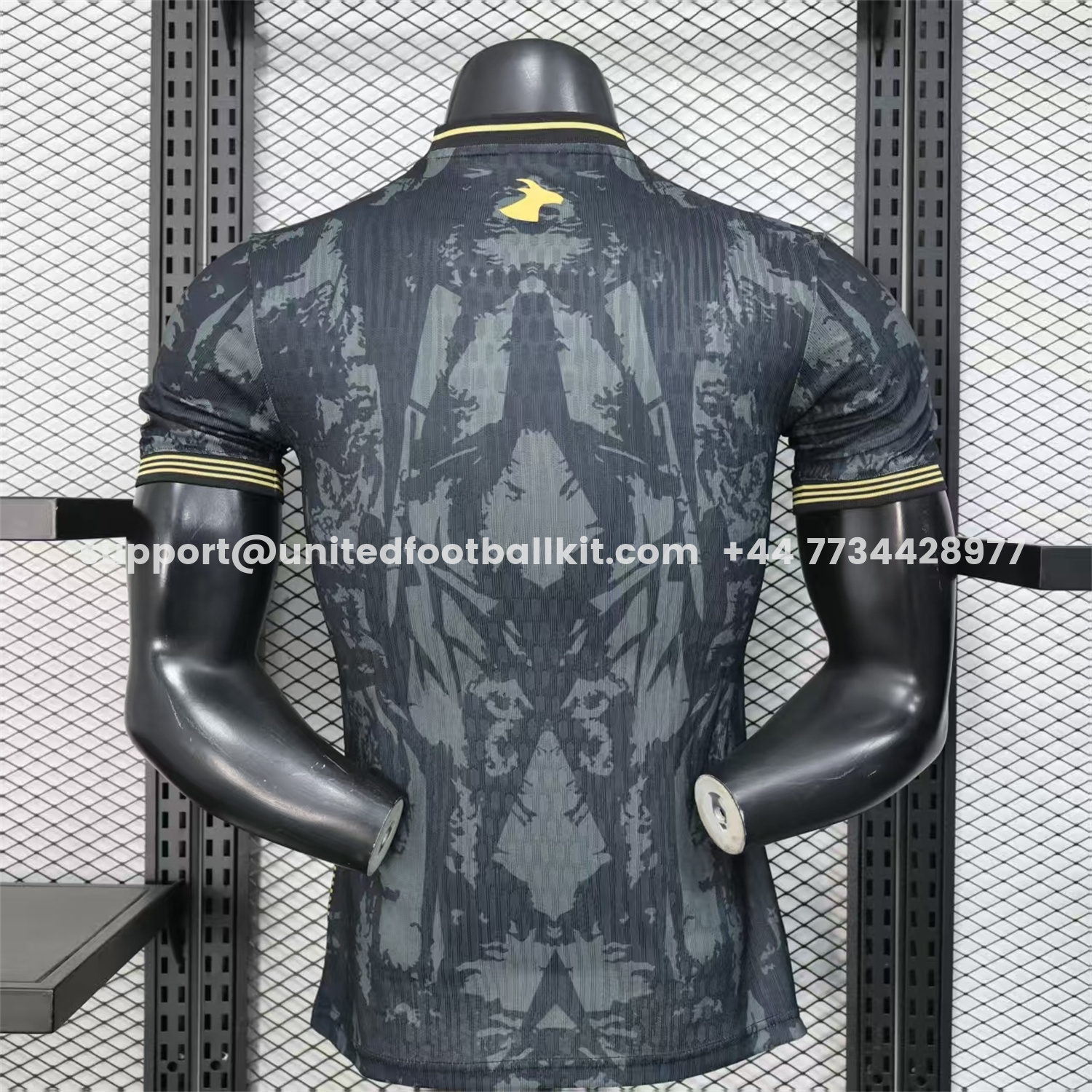 Unitedfootballkit.com | Portugal 2026 COMMA Black CR7 Special Jersey - Player Version -Customize Name, Number and Patch | Worldwide Shipping