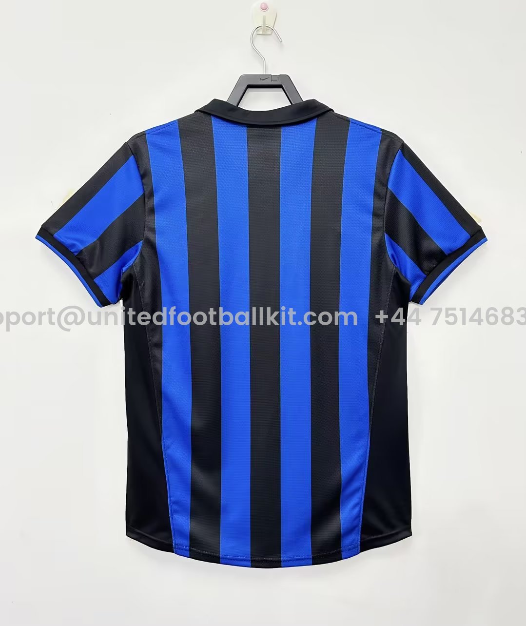 Unitedfootballkit.com | Retro Inter Milan 98-99 Home Stadium Jersey -Customize Name, Number and Patch | Worldwide Shipping