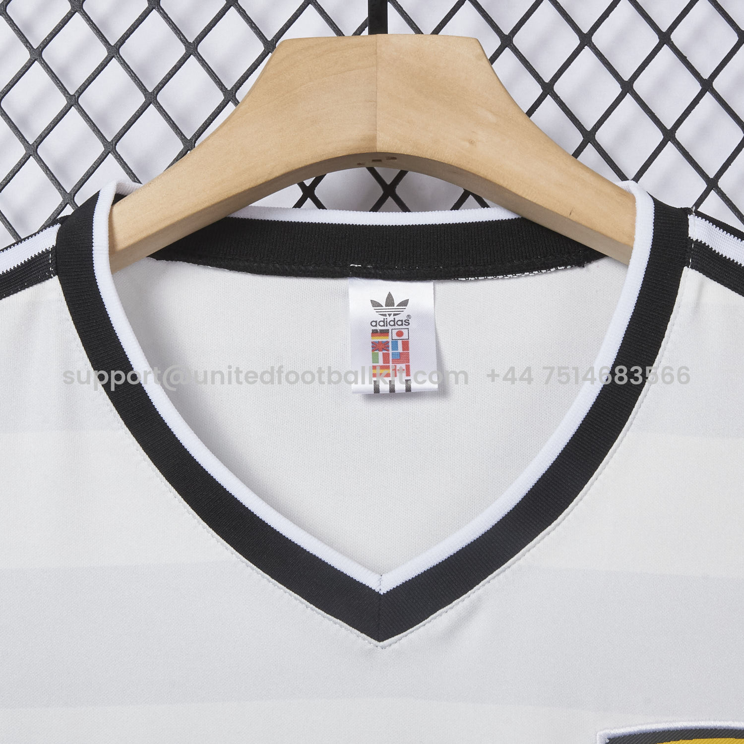 Unitedfootballkit.com | Retro Germany 1984 Home Jersey -Customize Name, Number and Patch | Worldwide Shipping