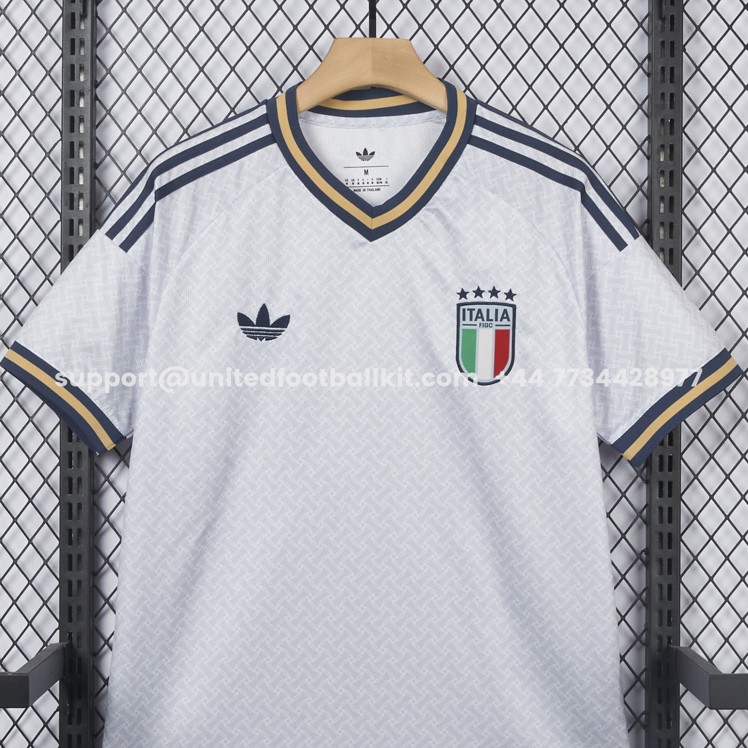 Unitedfootballkit.com | Italy 2026 Away Grey Jersey - Fans Version -Customize Name, Number and Patch | Worldwide Shipping