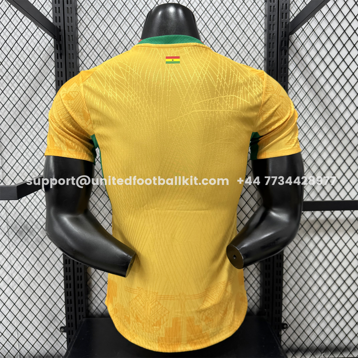 Unitedfootballkit.com | Ghana 2026 Away Jersey - Player Version -Customize Name, Number and Patch | Worldwide Shipping