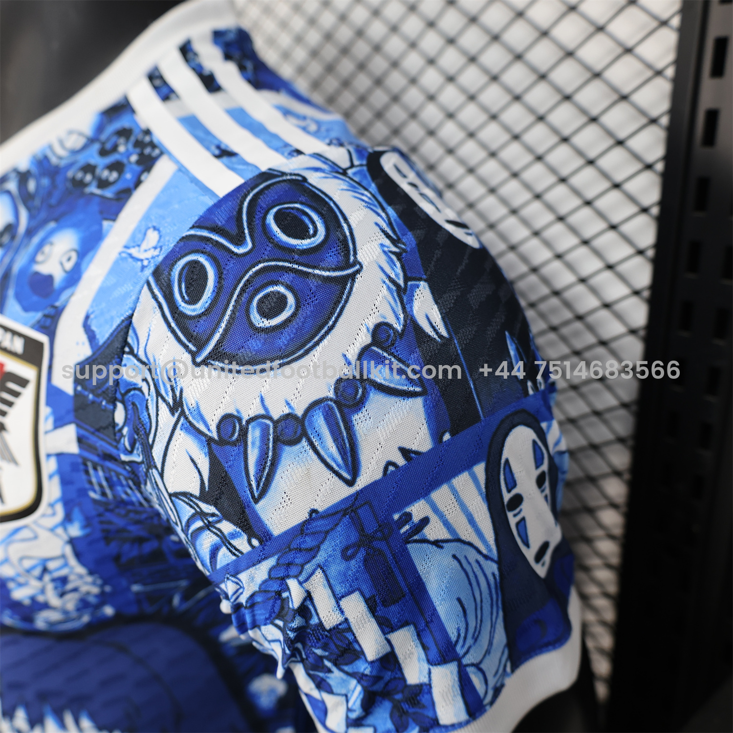 Unitedfootballkit.com | Japan 25-26 Spirited Away Blue Special Edition Jersey - Player Version -Customize Name, Number and Patch | Worldwide Shipping