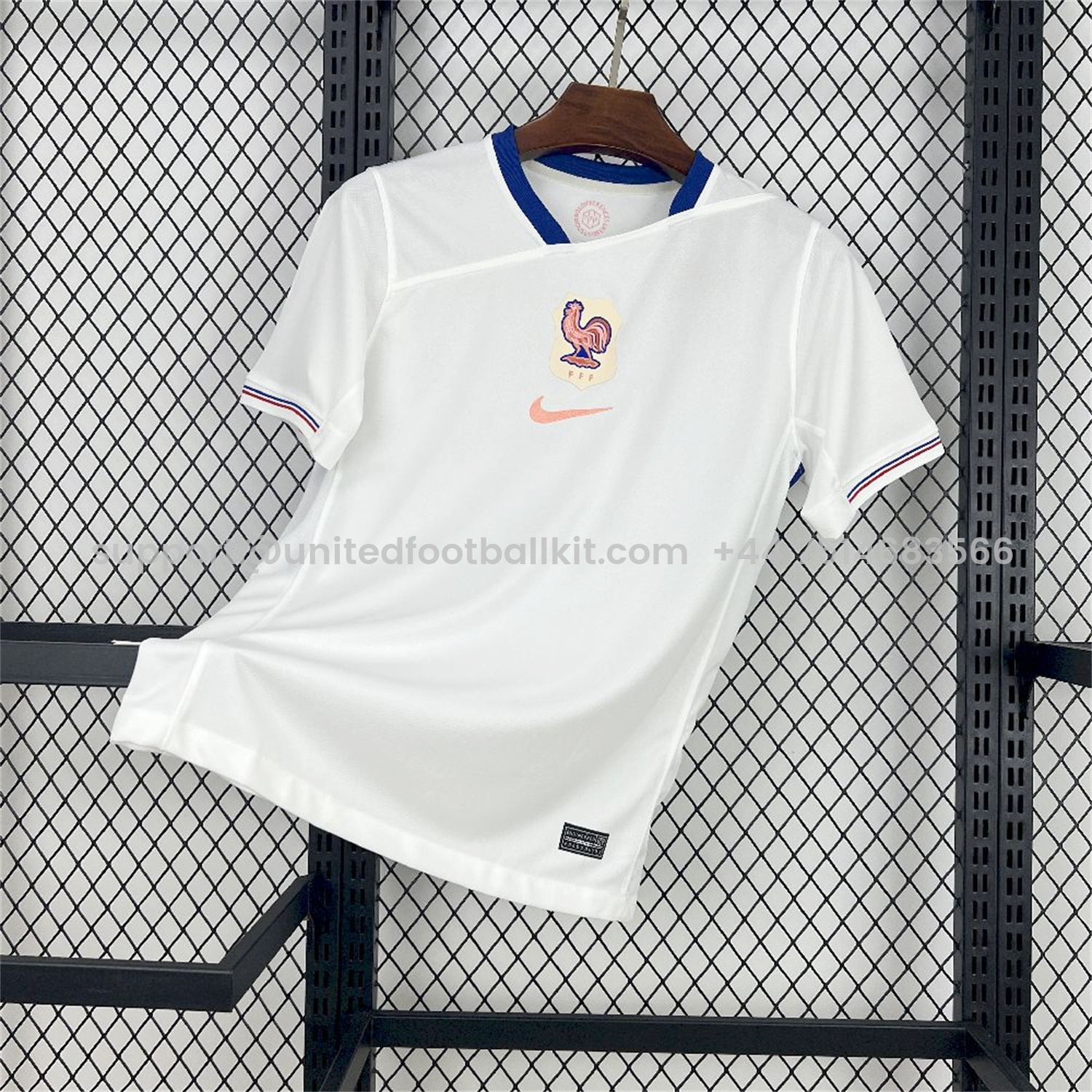 Unitedfootballkit.com | France 2025 Women's Team Away Jersey - Men's Fans Version -Customize Name, Number and Patch | Worldwide Shipping