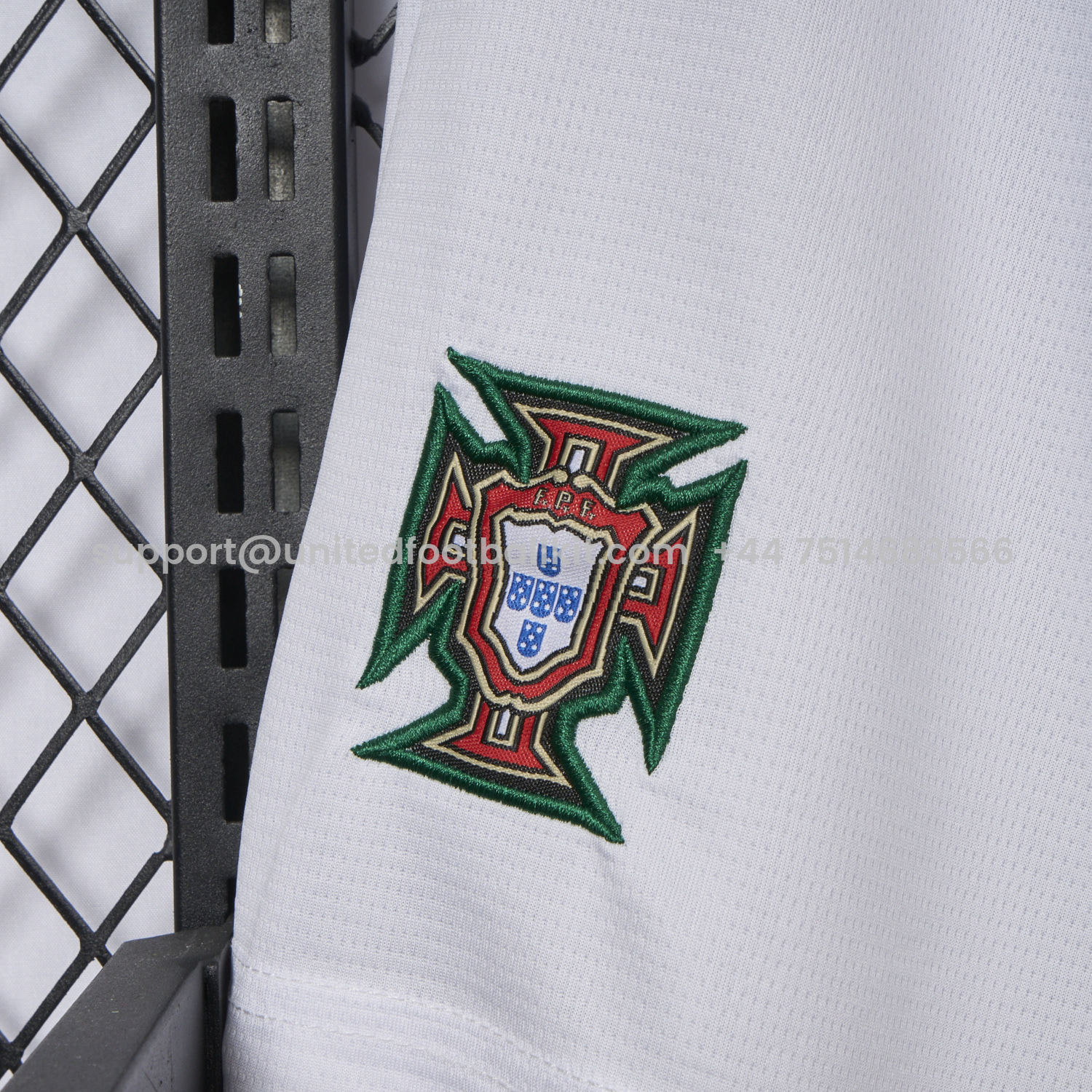 Unitedfootballkit.com | Portugal 25-26 Away White Shorts - Fans Version -Customize Name, Number and Patch | Worldwide Shipping