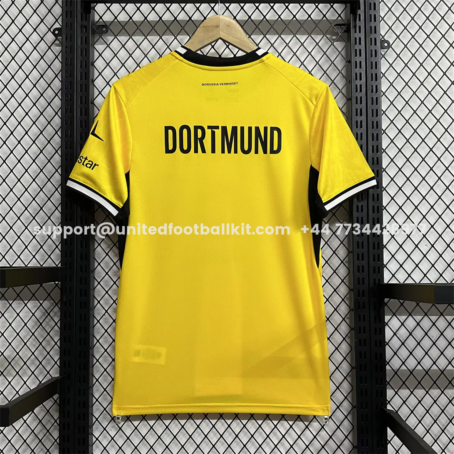 Unitedfootballkit.com | Dortmund 26-27 Home Jersey - Fans Version -Customize Name, Number and Patch | Worldwide Shipping
