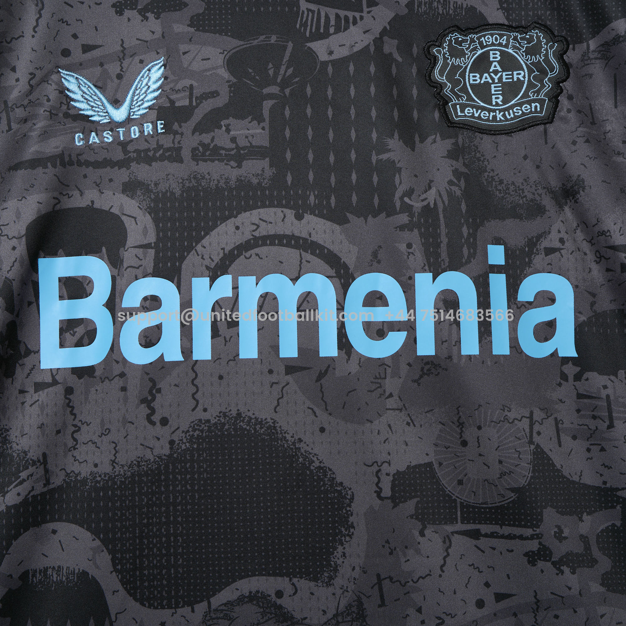 Unitedfootballkit.com | Bayer 04 Leverkusen 24-25 Third Jersey - Fans Version -Customize Name, Number and Patch | Worldwide Shipping