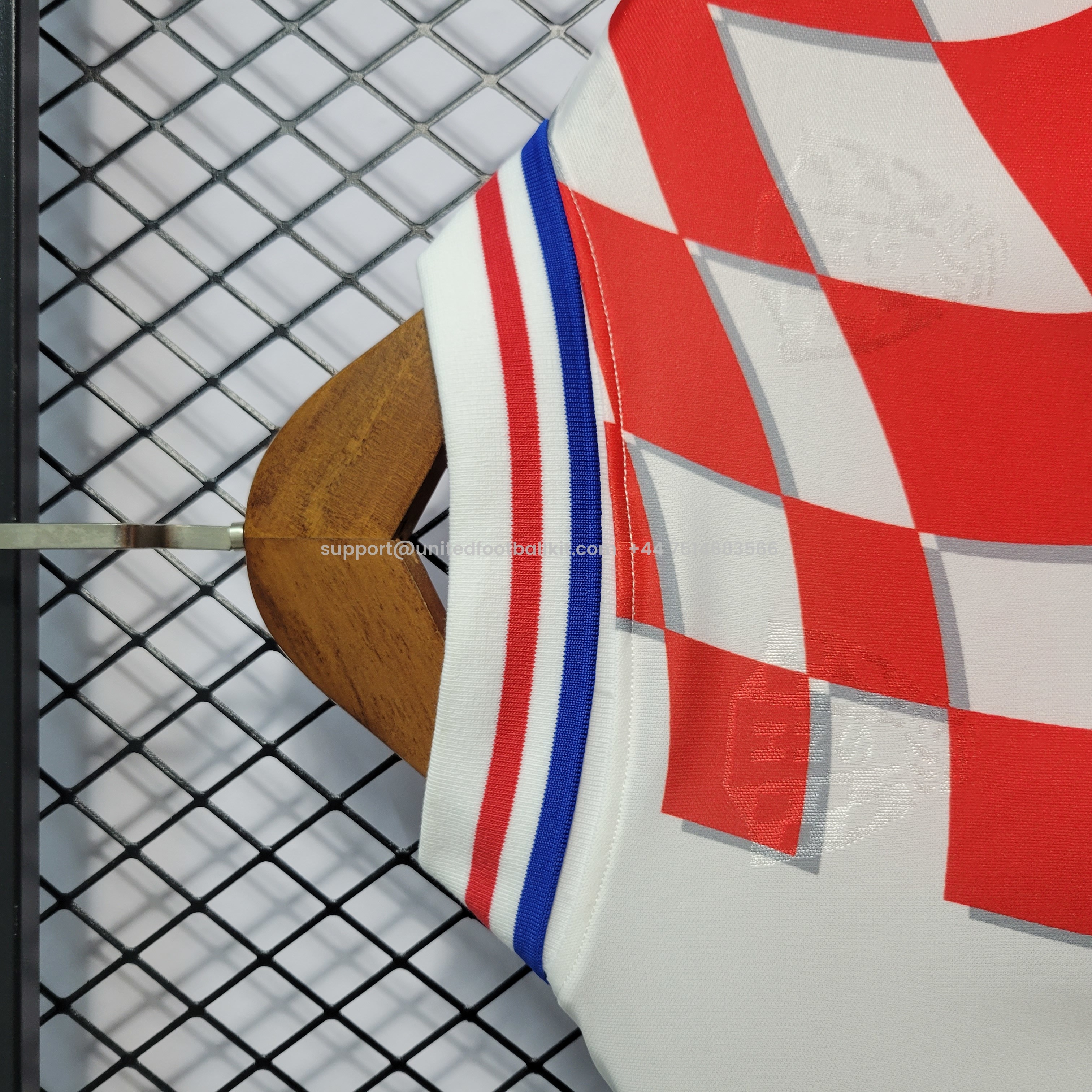 Unitedfootballkit.com | Retro Croatia 1998 Home Stadium Jersey -Customize Name, Number and Patch | Worldwide Shipping
