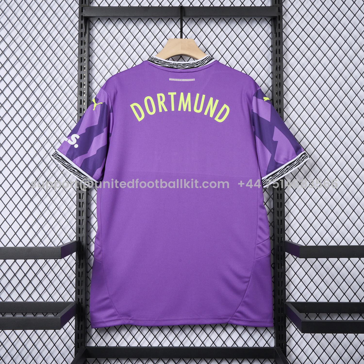 Unitedfootballkit.com | Dortmund 24-25 Purple Goalkeeper Special Edition Jersey - Fans Version -Customize Name, Number and Patch | Worldwide Shipping