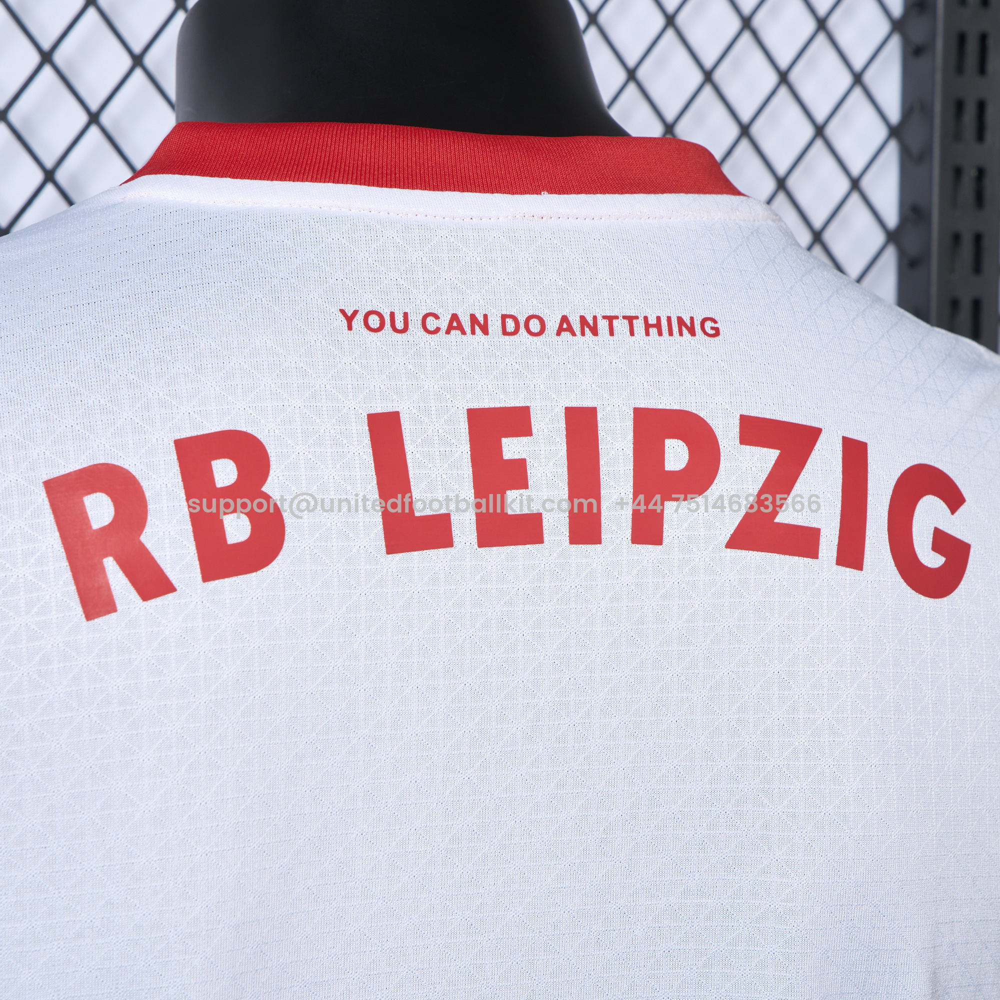 Unitedfootballkit.com | RB Leipzig 24-25 Home Stadium Jersey - Player Version -Customize Name, Number and Patch | Worldwide Shipping