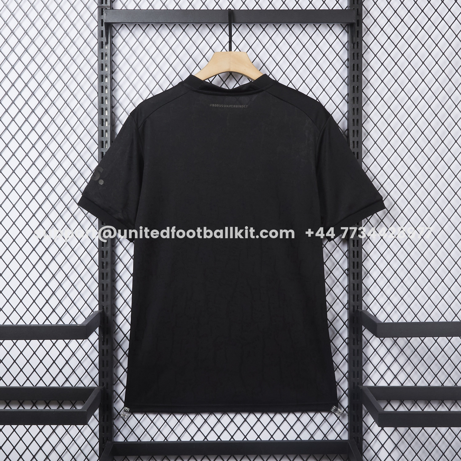 Unitedfootballkit.com | Retro Dortmund 2022-23 Black Special Edition Jersey -Customize Name, Number and Patch | Worldwide Shipping