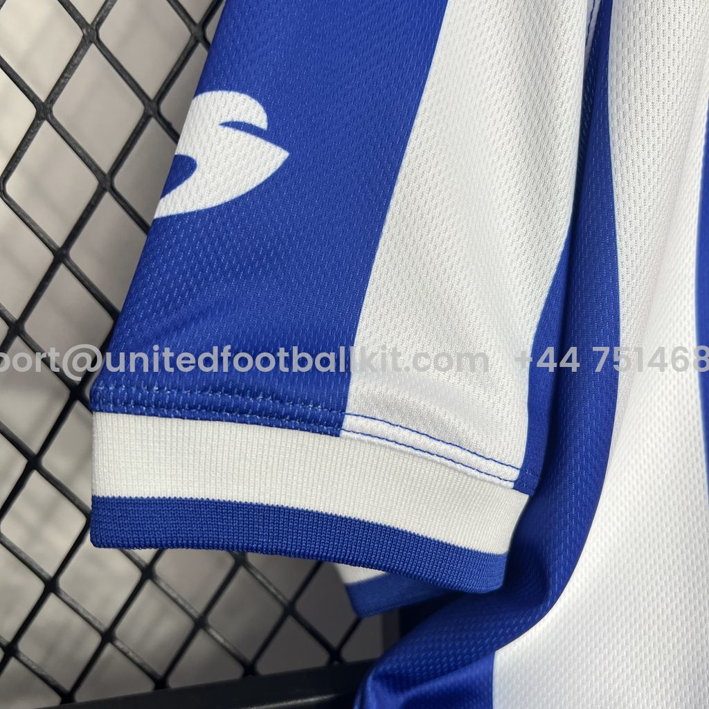 Unitedfootballkit.com | Retro Real Sociedad 2002-03 Home Jersey -Customize Name, Number and Patch | Worldwide Shipping