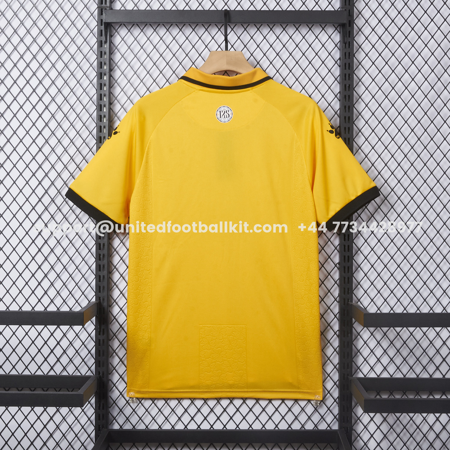 Unitedfootballkit.com | RCD Espanyol 25-26 125th Anniversary Yellow Jersey - Fans Version -Customize Name, Number and Patch | Worldwide Shipping