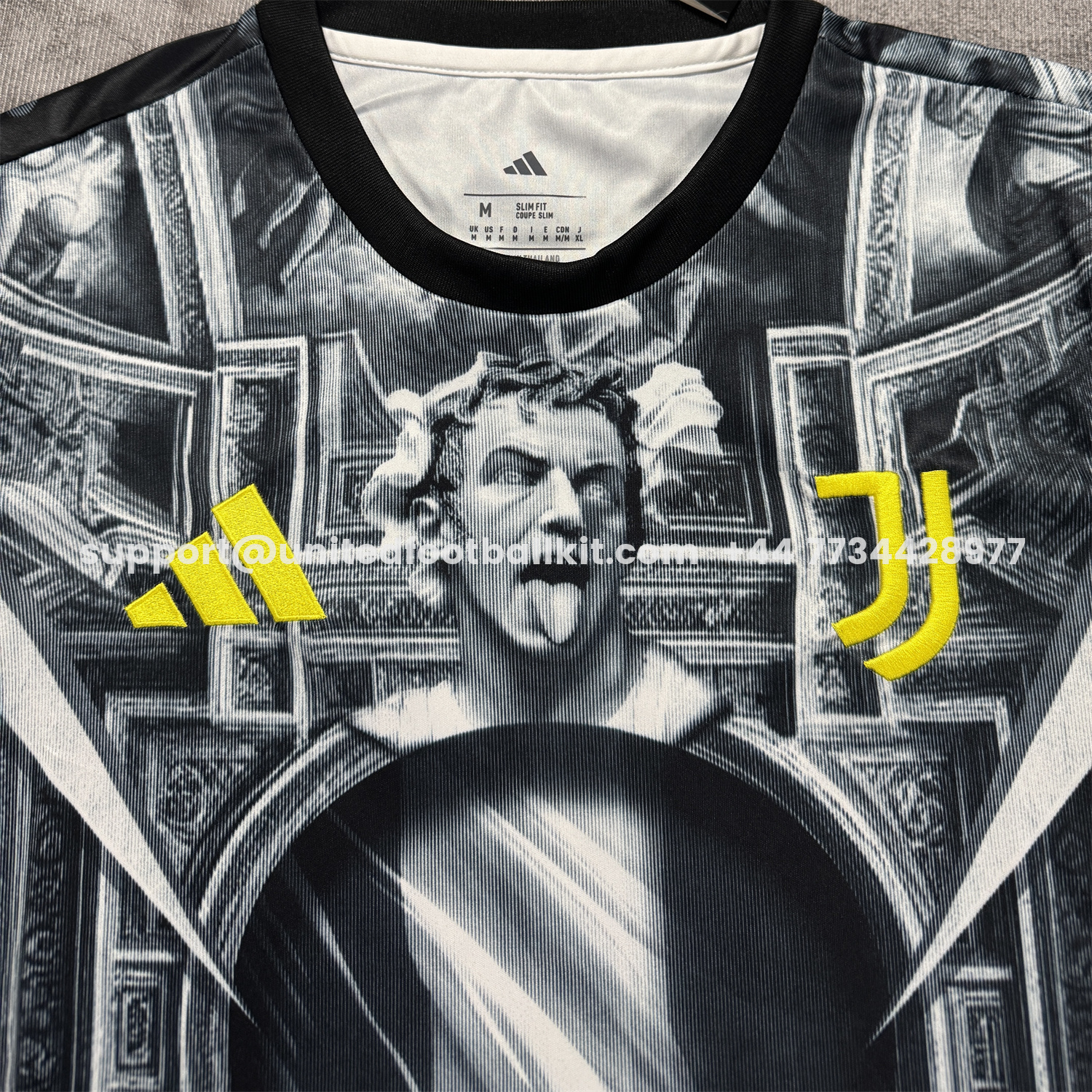 Unitedfootballkit.com | Juventus 25-26 Pre-Match Training Jersey - Fans Version -Customize Name, Number and Patch | Worldwide Shipping