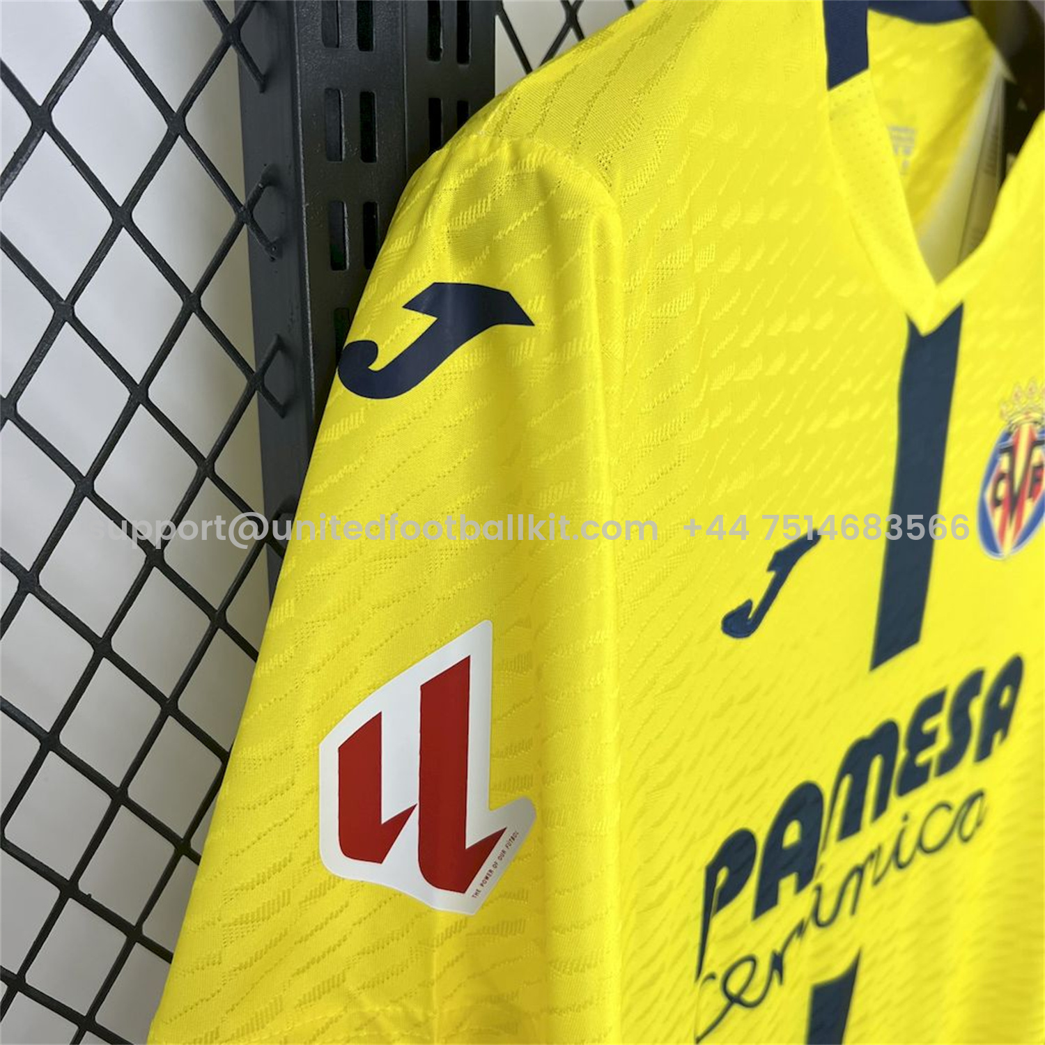 Unitedfootballkit.com | Villarreal 25-26 Home Jersey - Fans Version -Customize Name, Number and Patch | Worldwide Shipping