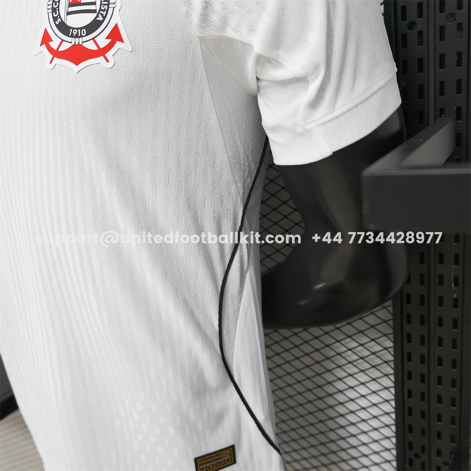 Unitedfootballkit.com | Corinthians 26-27 Home Jersey - Player Version -Customize Name, Number and Patch | Worldwide Shipping