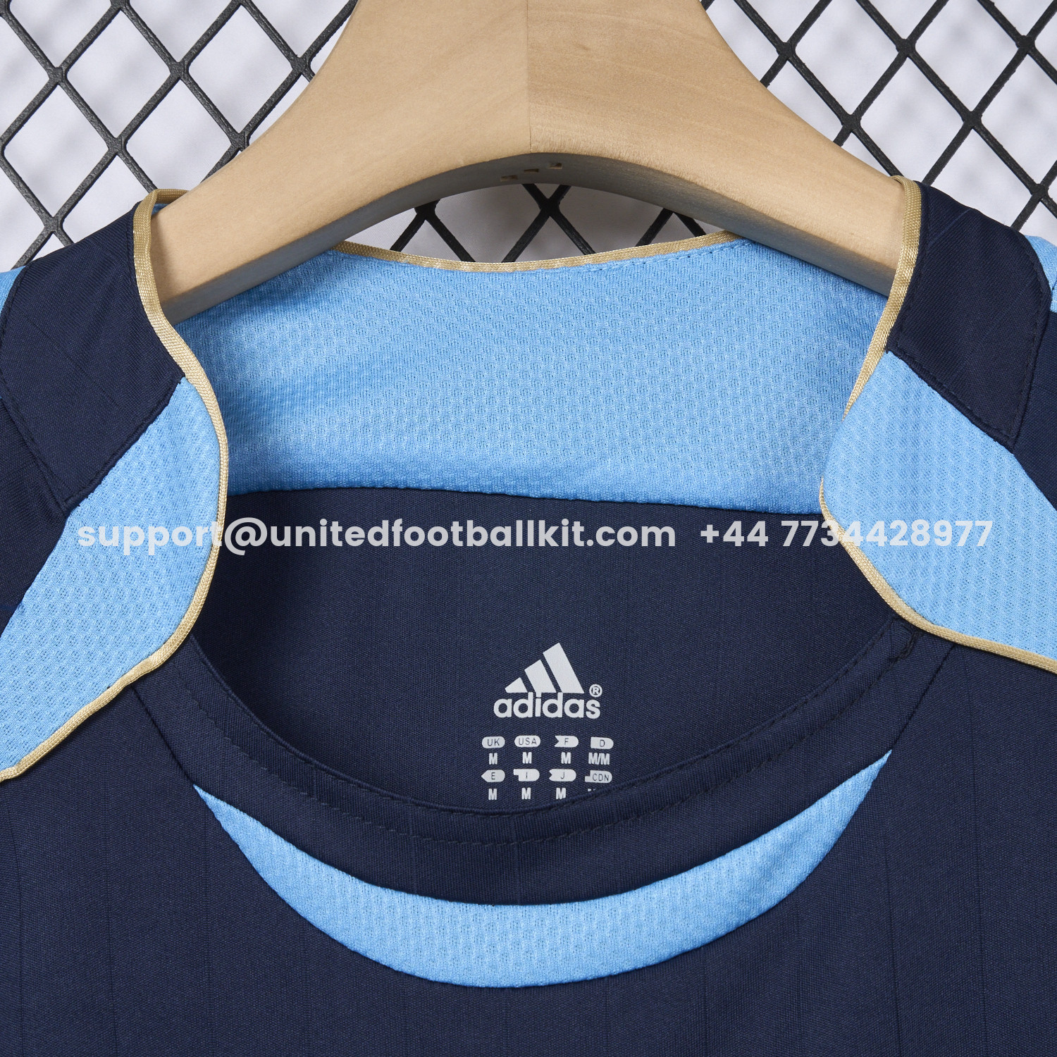 Unitedfootballkit.com | Retro Argentina 2006 Away Jersey -Customize Name, Number and Patch | Worldwide Shipping