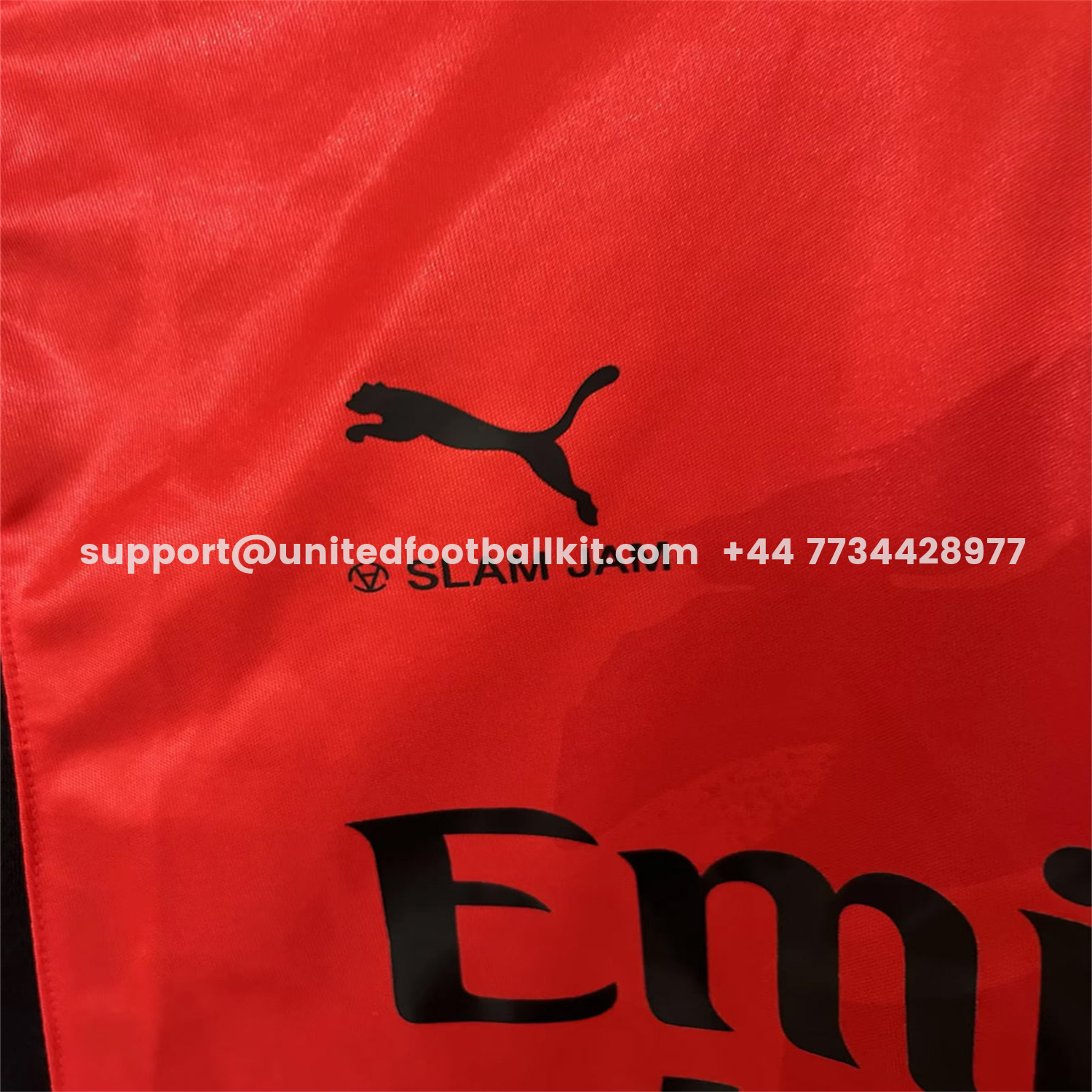 Unitedfootballkit.com | AC Milan 25-26 Fourth Red Jersey - Fans Version -Customize Name, Number and Patch | Worldwide Shipping