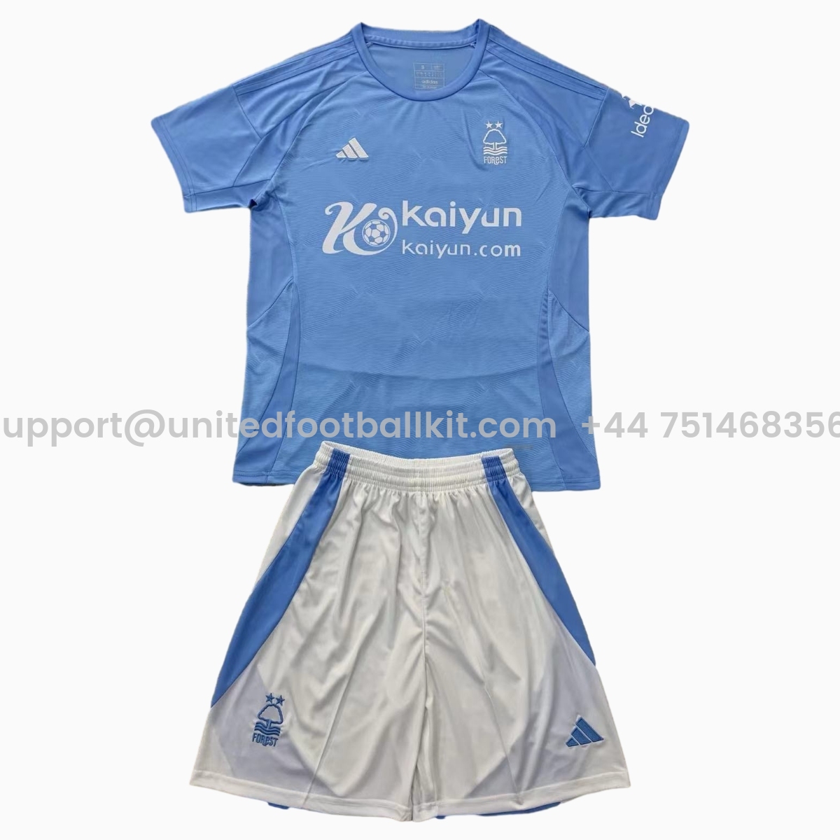 Unitedfootballkit.com | Nottingham Forest 24-25 Third Men's Adult Jersey Set - Fans Version -Customize Name, Number and Patch | Worldwide Shipping