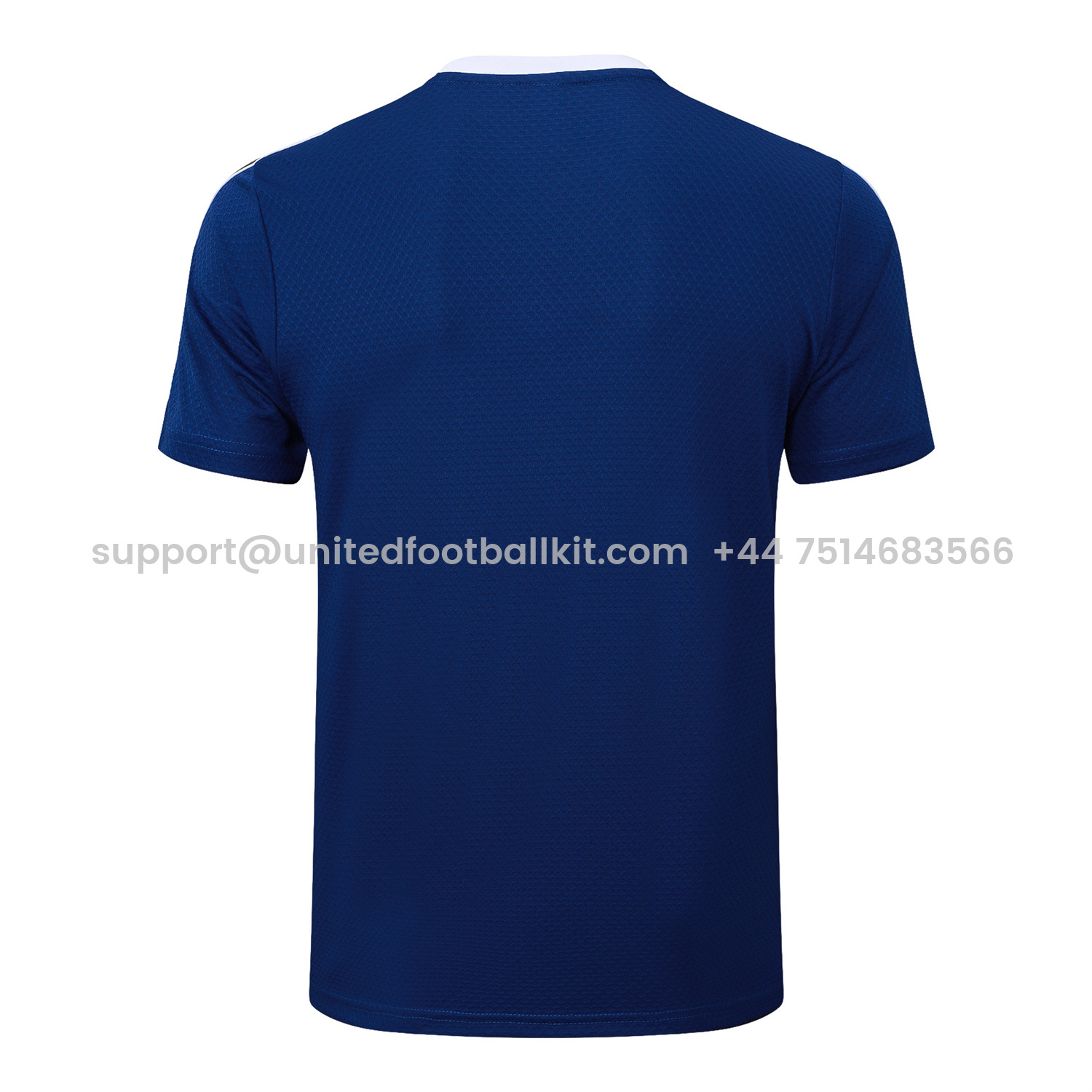 Unitedfootballkit.com | Arsenal 25-26 Throwback Trefoil Short-Sleeve Training Set - Royal Blue Top and Shorts -Customize Name, Number and Patch | Worldwide Shipping