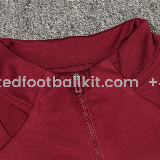 Unitedfootballkit.com | Bayern Munich 24-25 Kids Long Sleeve Training Set - Deep Red -Customize Name, Number and Patch | Worldwide Shipping