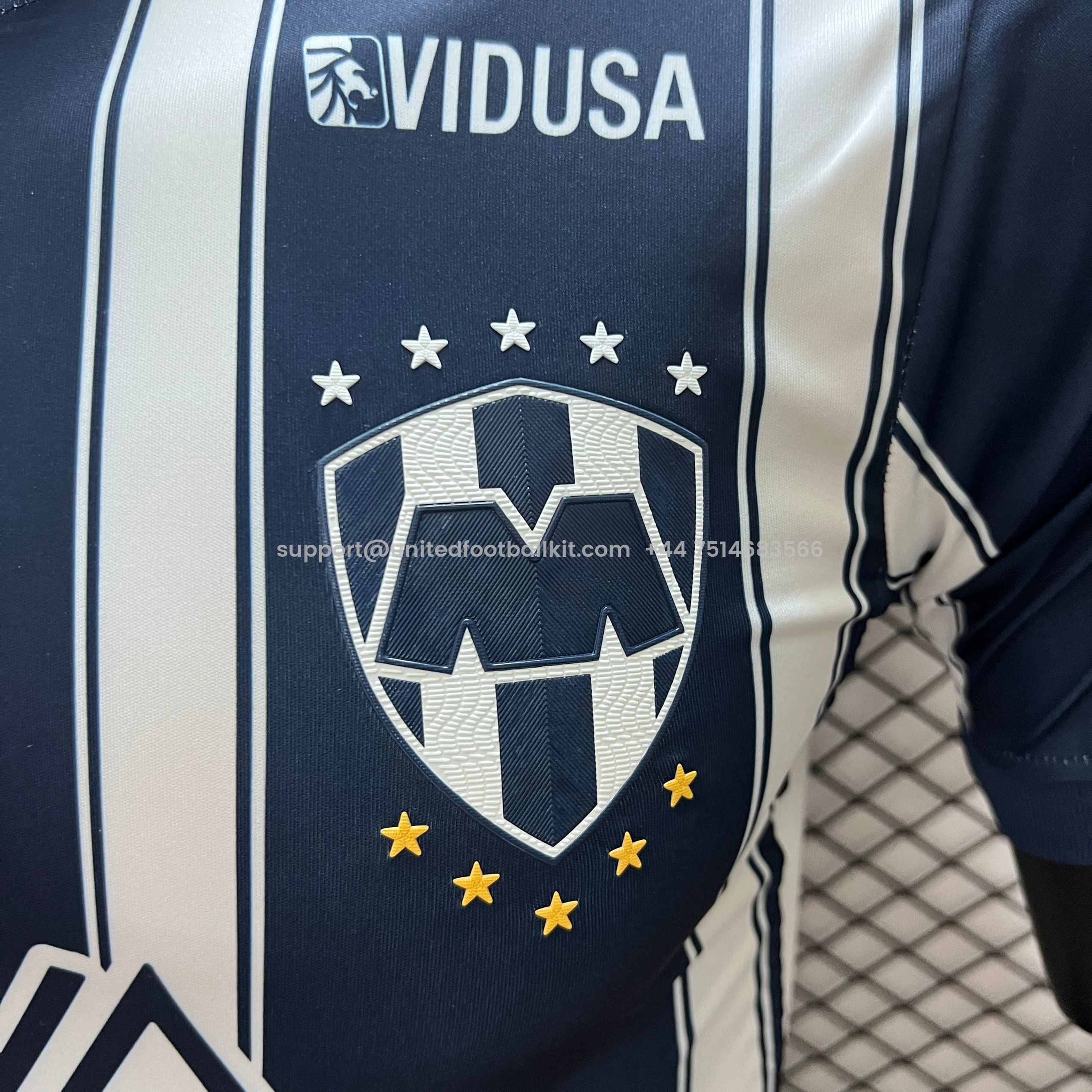 Unitedfootballkit.com | Rayados Monterrey 24-25 Home Stadium Jersey - Player Version -Customize Name, Number and Patch | Worldwide Shipping