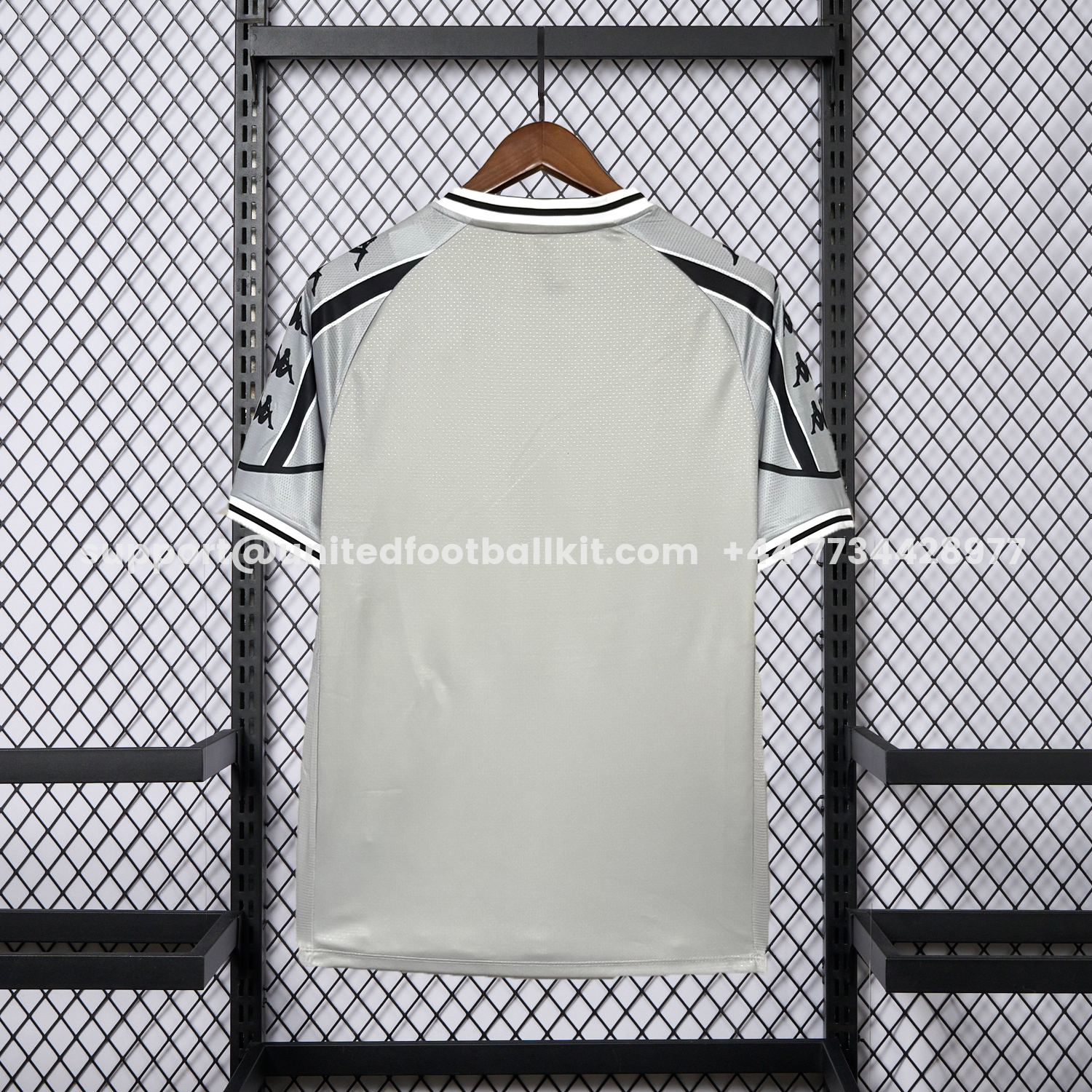 Unitedfootballkit.com | Vasco da Gama 25-26 Grey Pre-Match Jersey - Fans Version -Customize Name, Number and Patch | Worldwide Shipping