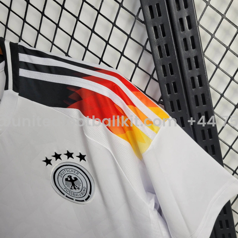 Unitedfootballkit.com | Germany 2024 Home Stadium Jersey - Fans Version -Customize Name, Number and Patch | Worldwide Shipping
