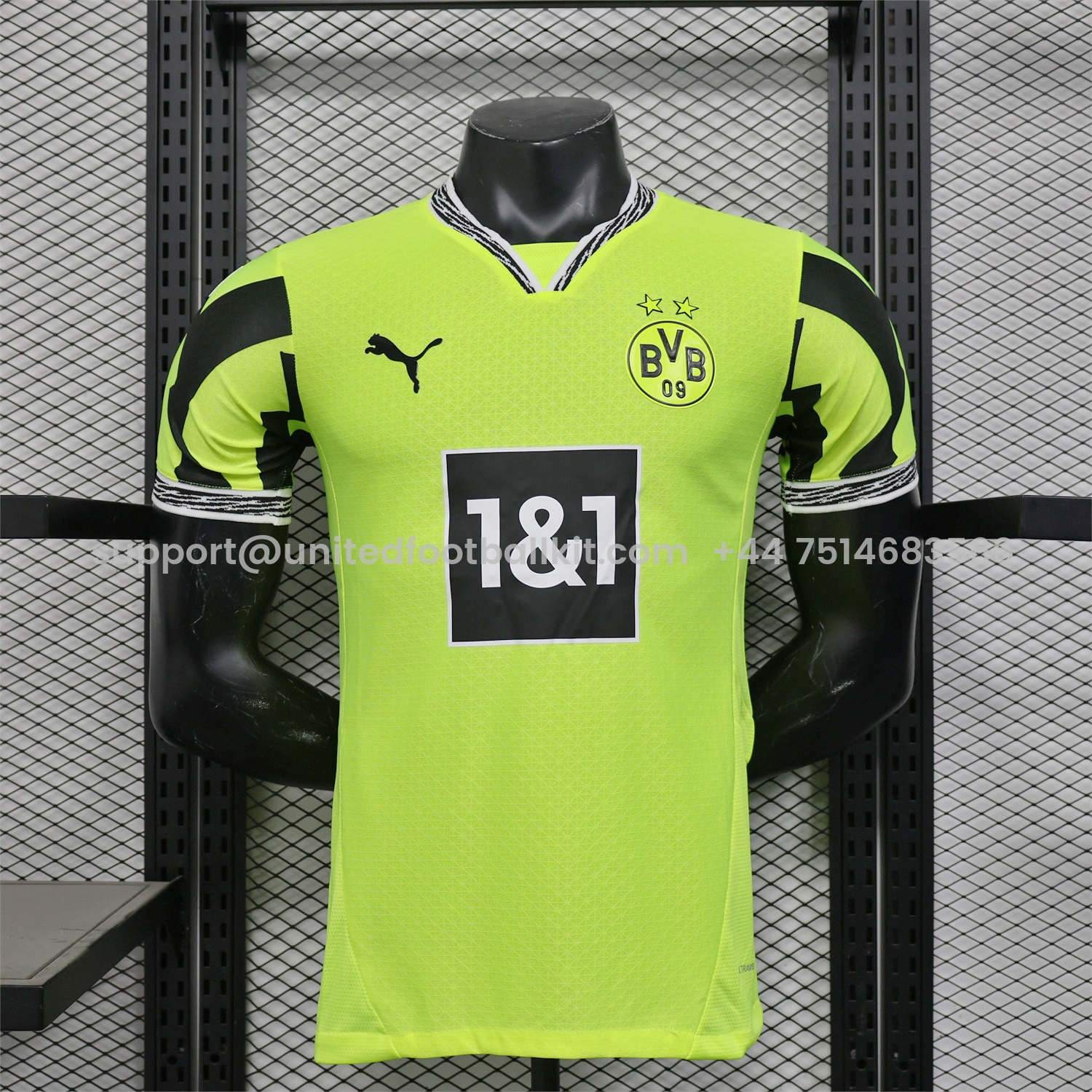 Unitedfootballkit.com | Dortmund 24-25 Yellow Alert Special Edition Jersey - Player Version -Customize Name, Number and Patch | Worldwide Shipping