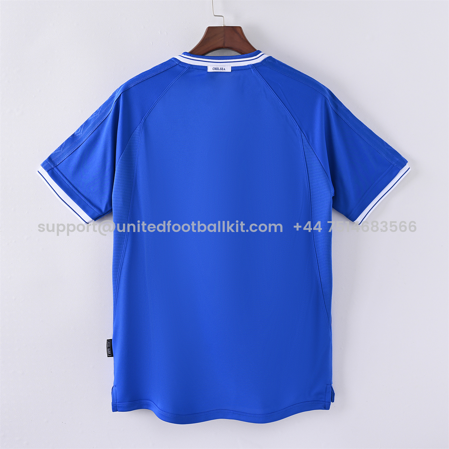 Unitedfootballkit.com | Retro C.H.E.L.S.E.A 1999-01 Home Stadium Jersey -Customize Name, Number and Patch | Worldwide Shipping