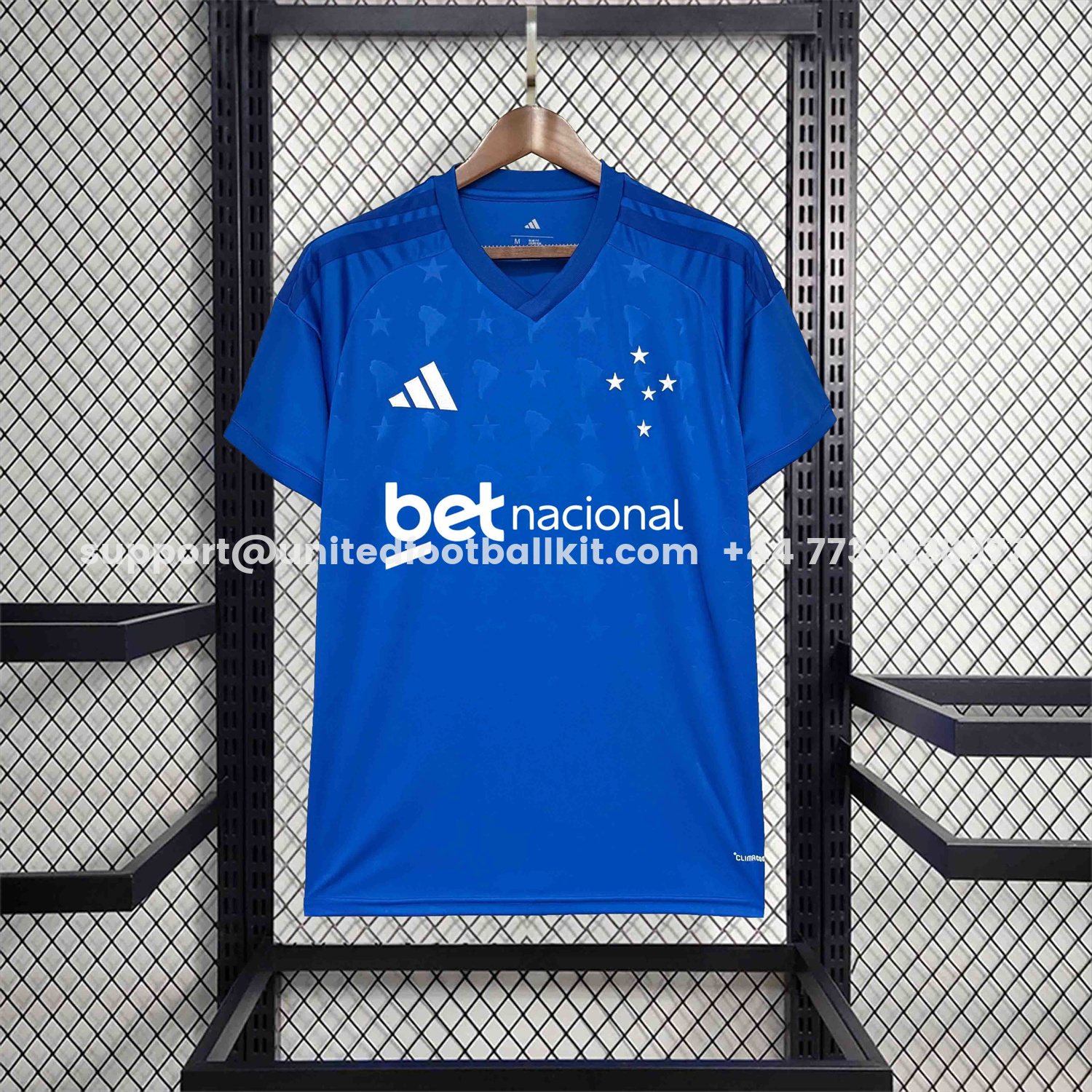 Unitedfootballkit.com | Cruzeiro 26-27 Home Jersey - Fans Version -Customize Name, Number and Patch | Worldwide Shipping