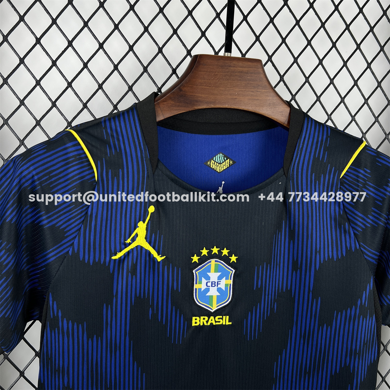 Unitedfootballkit.com | Brazil 2026 Away Kids Kit -Customize Name, Number and Patch | Worldwide Shipping