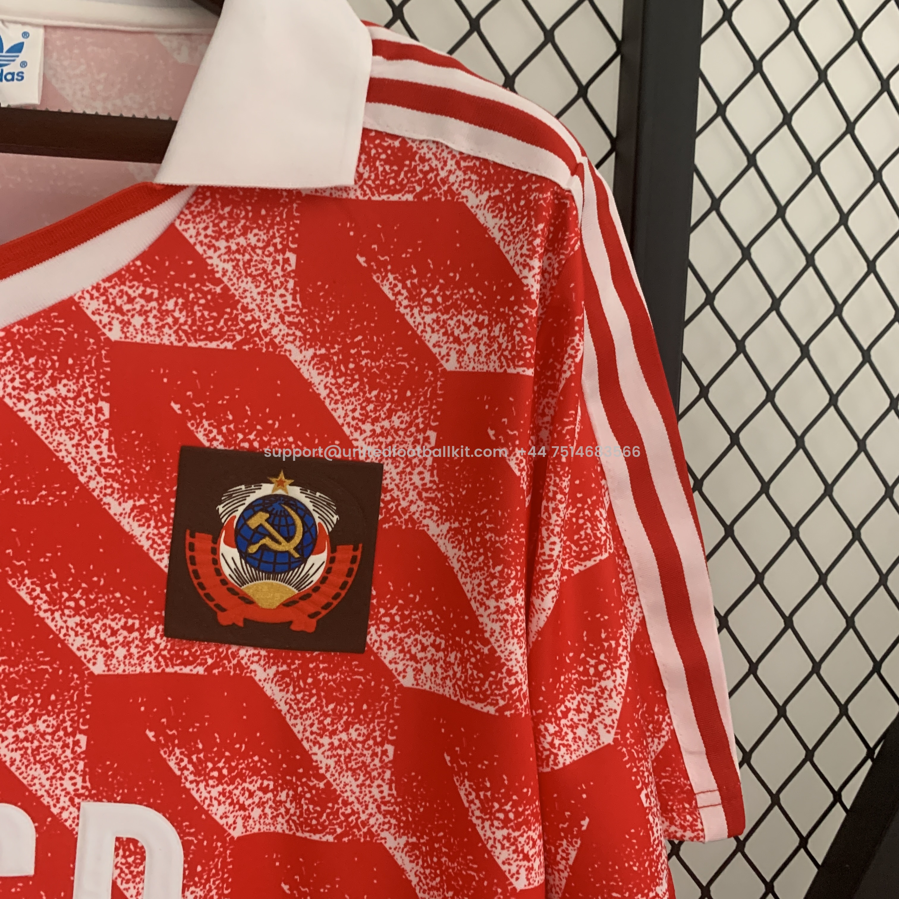 Unitedfootballkit.com | Retro Soviet Union 1987-88 Home Stadium Jersey -Customize Name, Number and Patch | Worldwide Shipping