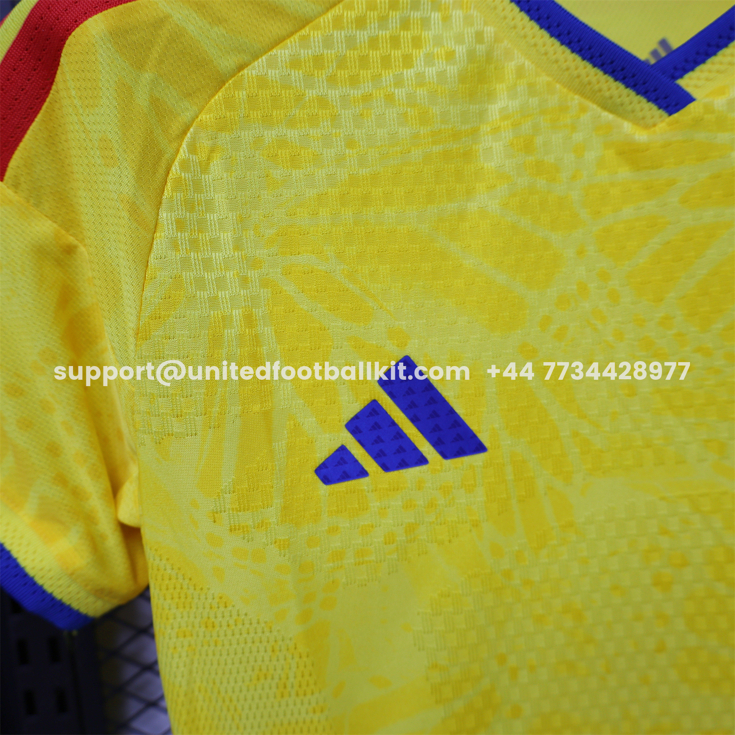 Unitedfootballkit.com | Women's Colombia 2026 Home Cropped Jersey - Player Version -Customize Name, Number and Patch | Worldwide Shipping