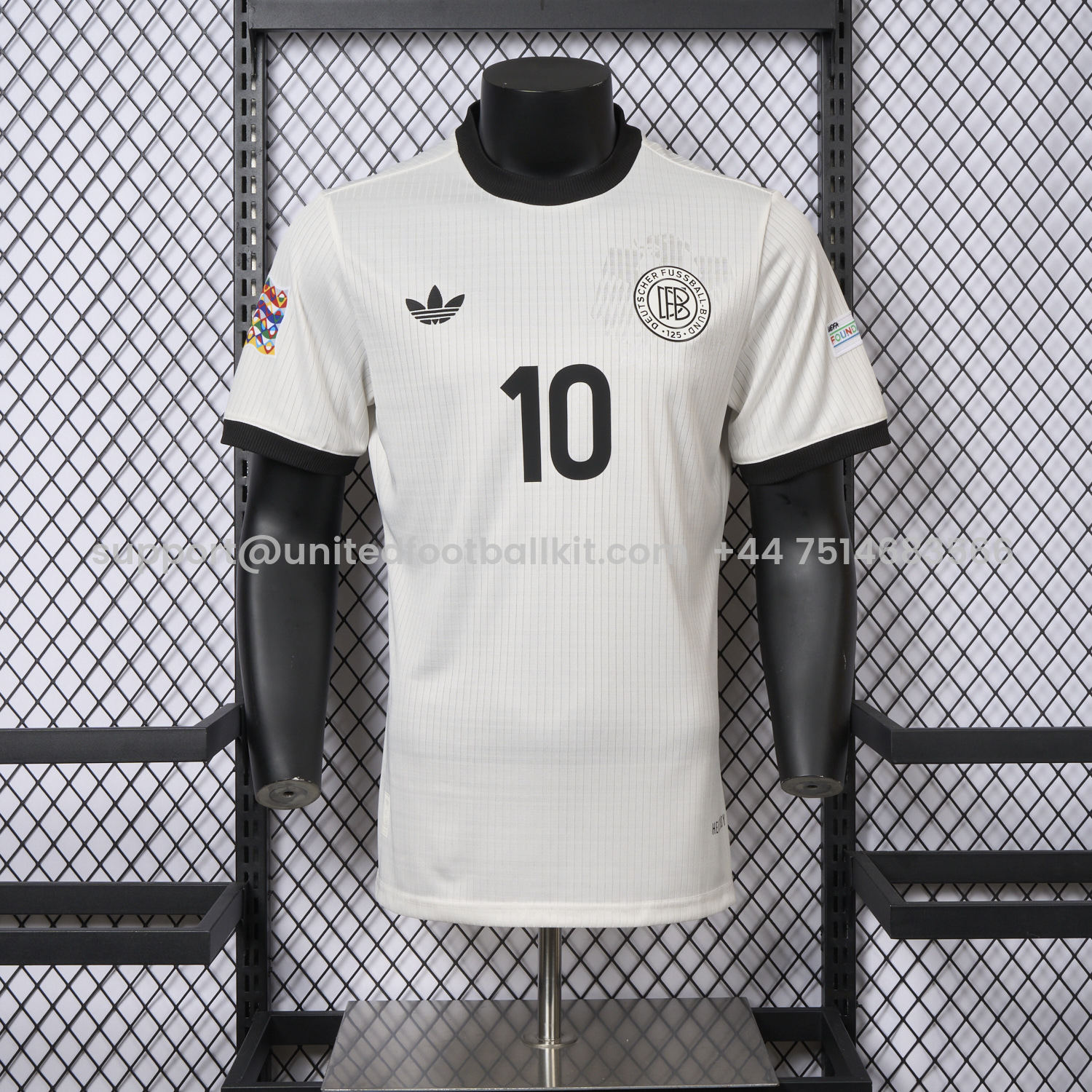 Unitedfootballkit.com | Germany 2025 125-Year Anniversary Commemorative Edition Jersey - Player Version -Customize Name, Number and Patch | Worldwide Shipping