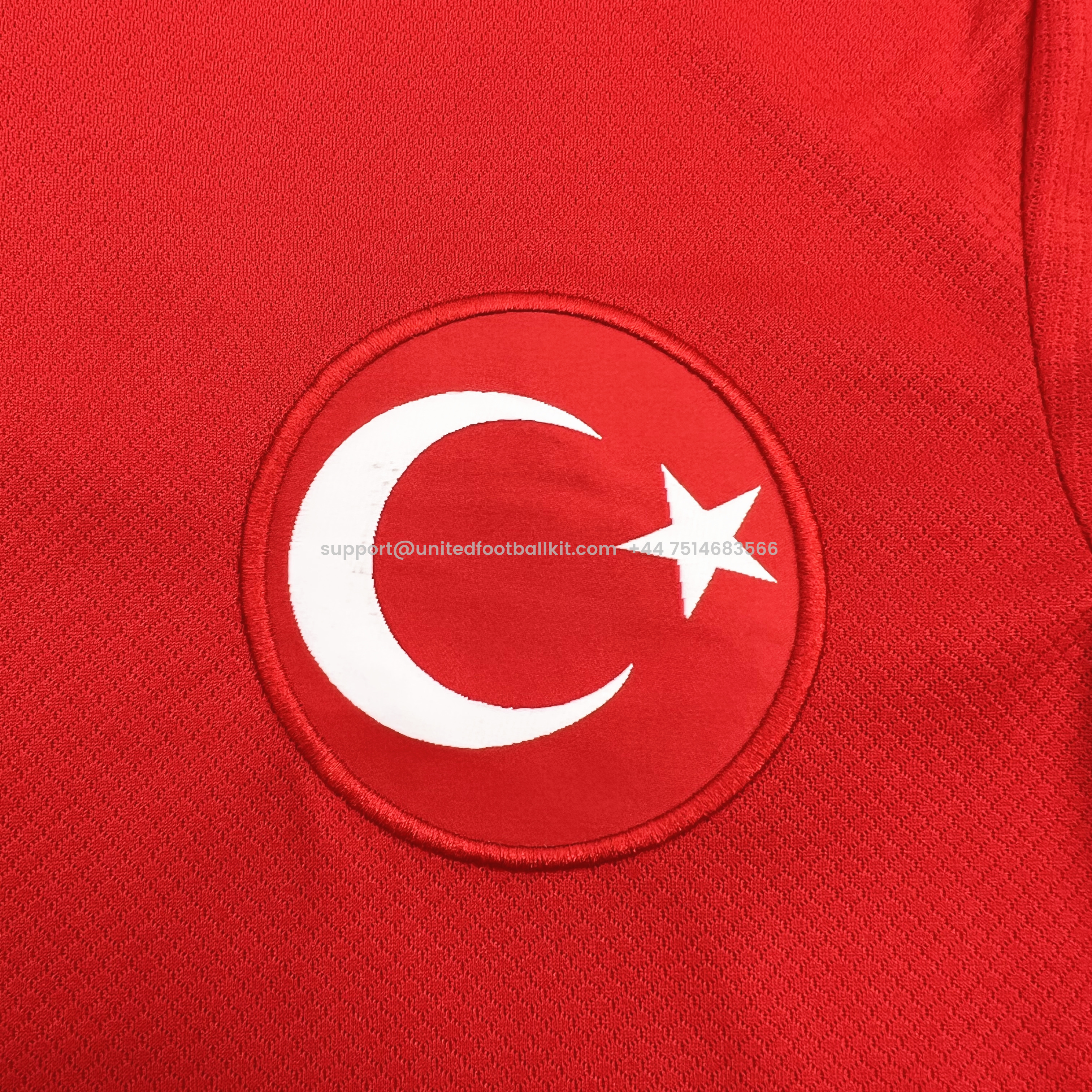 Unitedfootballkit.com | Turkey 2024 Away Stadium Jersey - Fans Version -Customize Name, Number and Patch | Worldwide Shipping