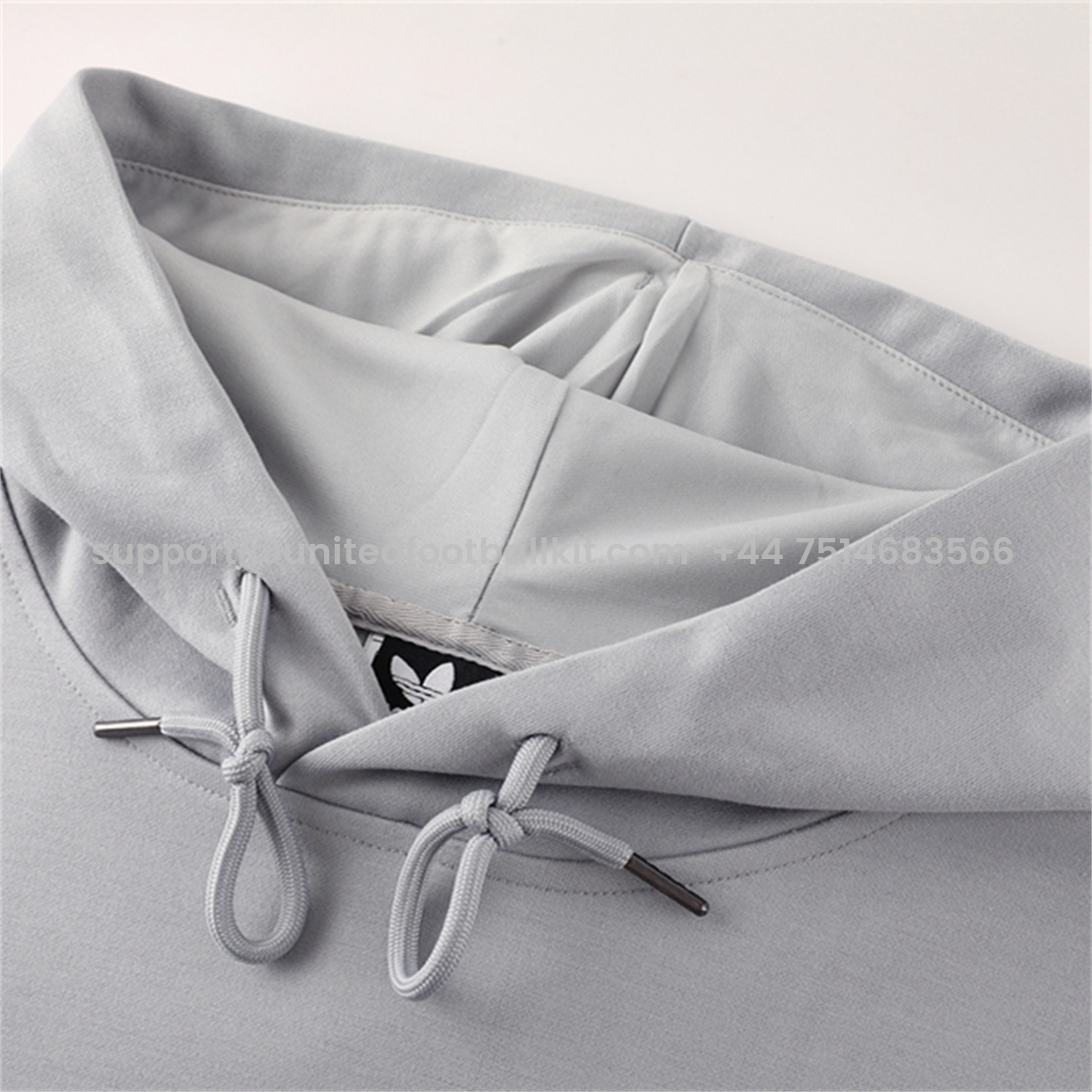 Unitedfootballkit.com | Manchester United 25-26 Originals Varsity Hoodie Set - Grey Hoodie and Pants -Customize Name, Number and Patch | Worldwide Shipping