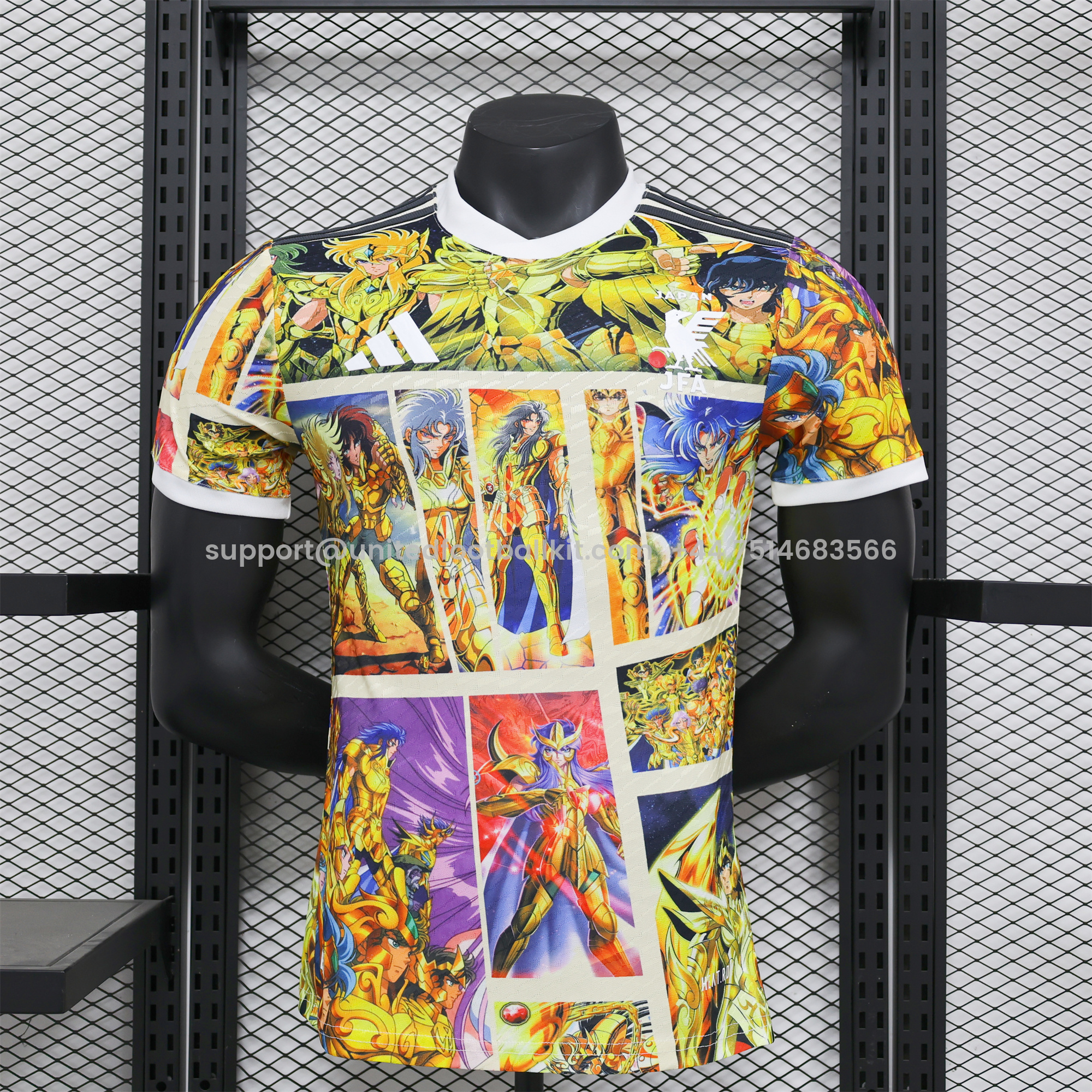 Unitedfootballkit.com | Japan 2024 Saint Seiya Special Edition Jersey - Player Version -Customize Name, Number and Patch | Worldwide Shipping