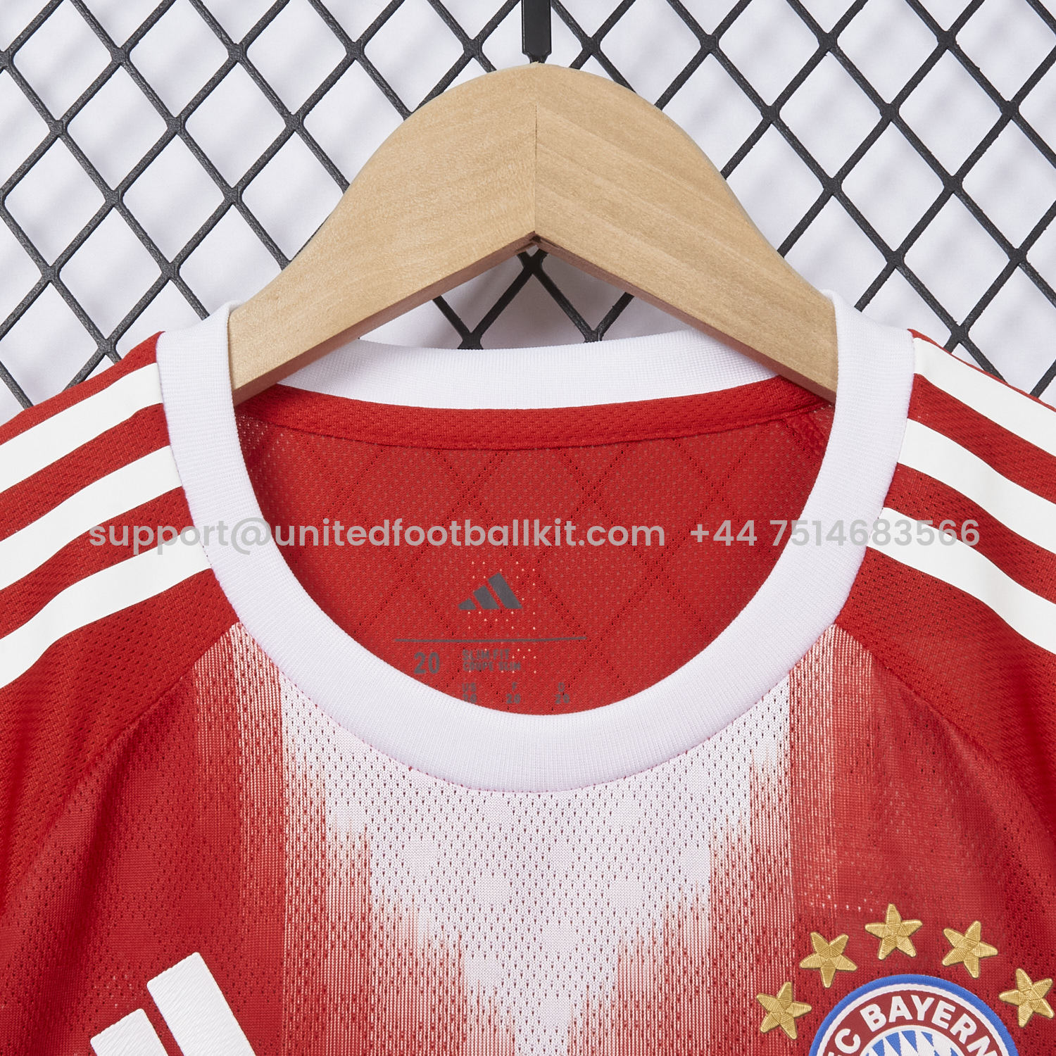 Unitedfootballkit.com | Bayern Munich 25-26 Home Kids Kit - Player Version -Customize Name, Number and Patch | Worldwide Shipping