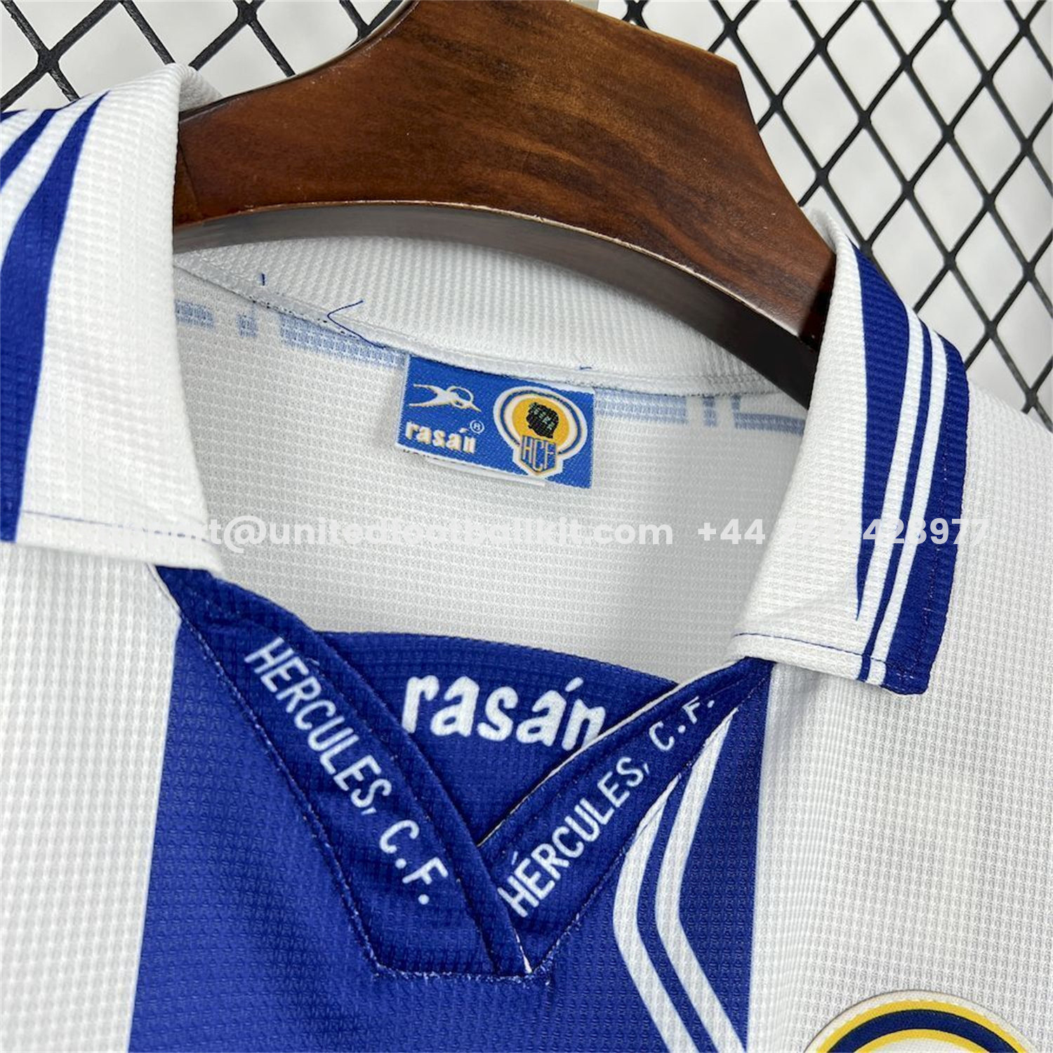 Unitedfootballkit.com | Retro Hércules CF 1997-98 Home Jersey -Customize Name, Number and Patch | Worldwide Shipping