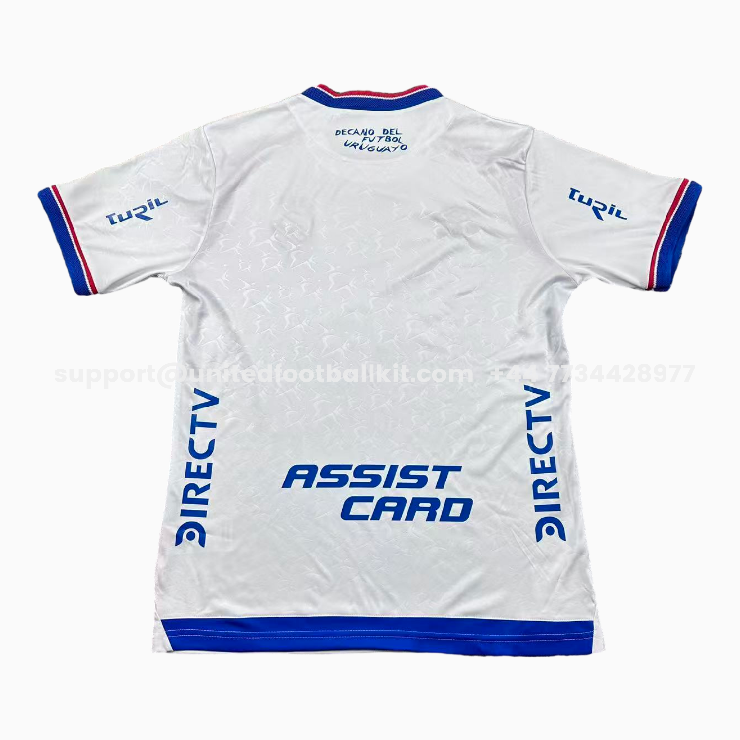 Unitedfootballkit.com | Uruguay Nacional Club Nacional de Football 25-26 Home Jersey - Fans Version -Customize Name, Number and Patch | Worldwide Shipping